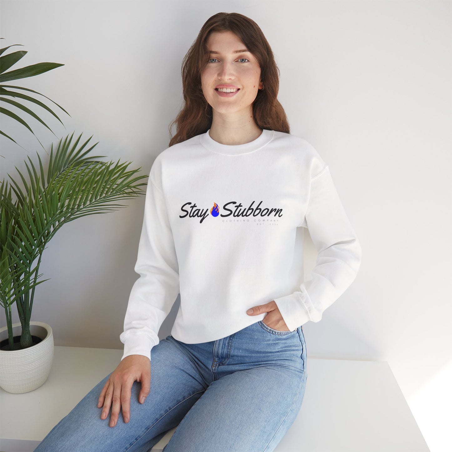 Stubborn - Women's Crewneck Sweatshirt