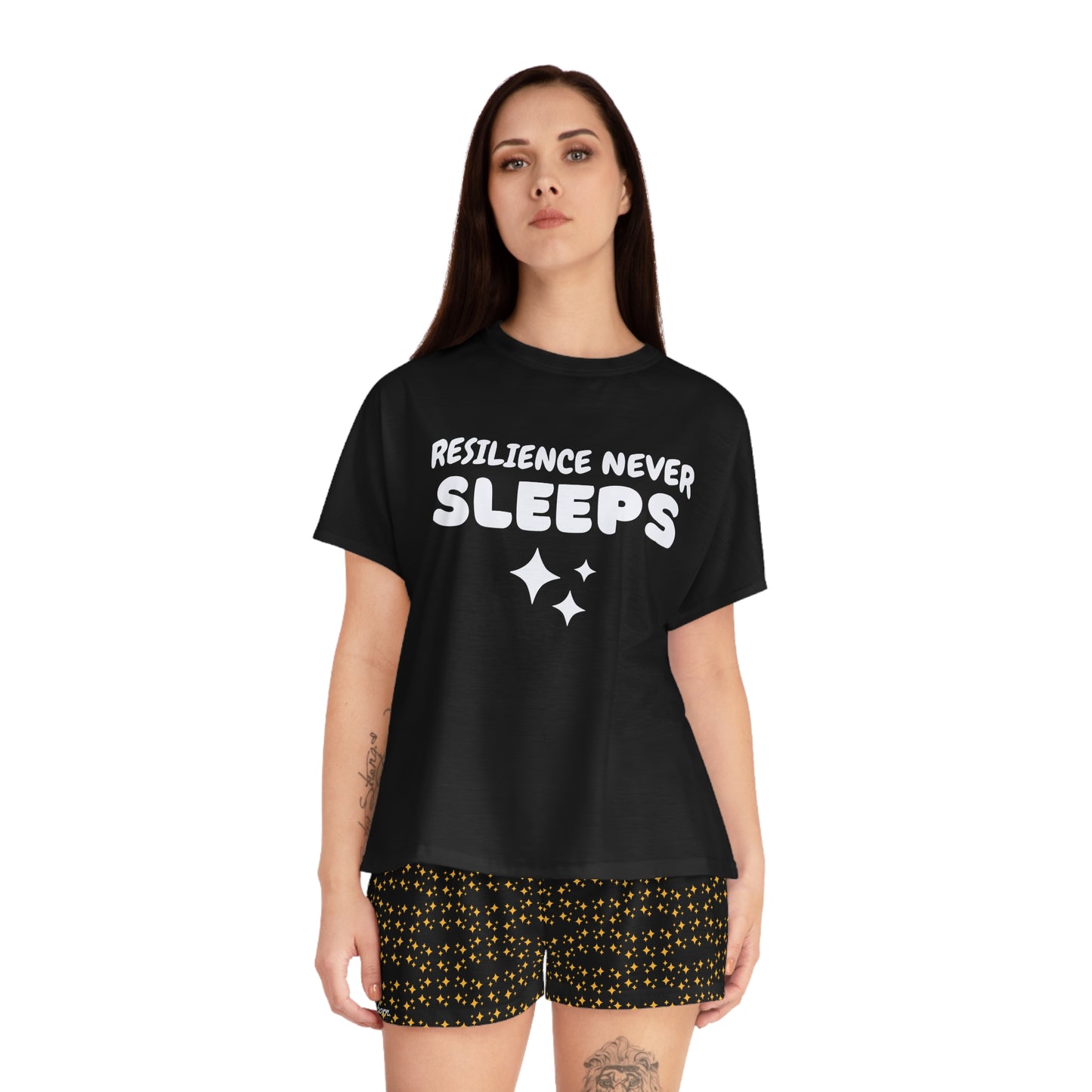 Resilience Never Sleeps - Women's Short Pajama Set