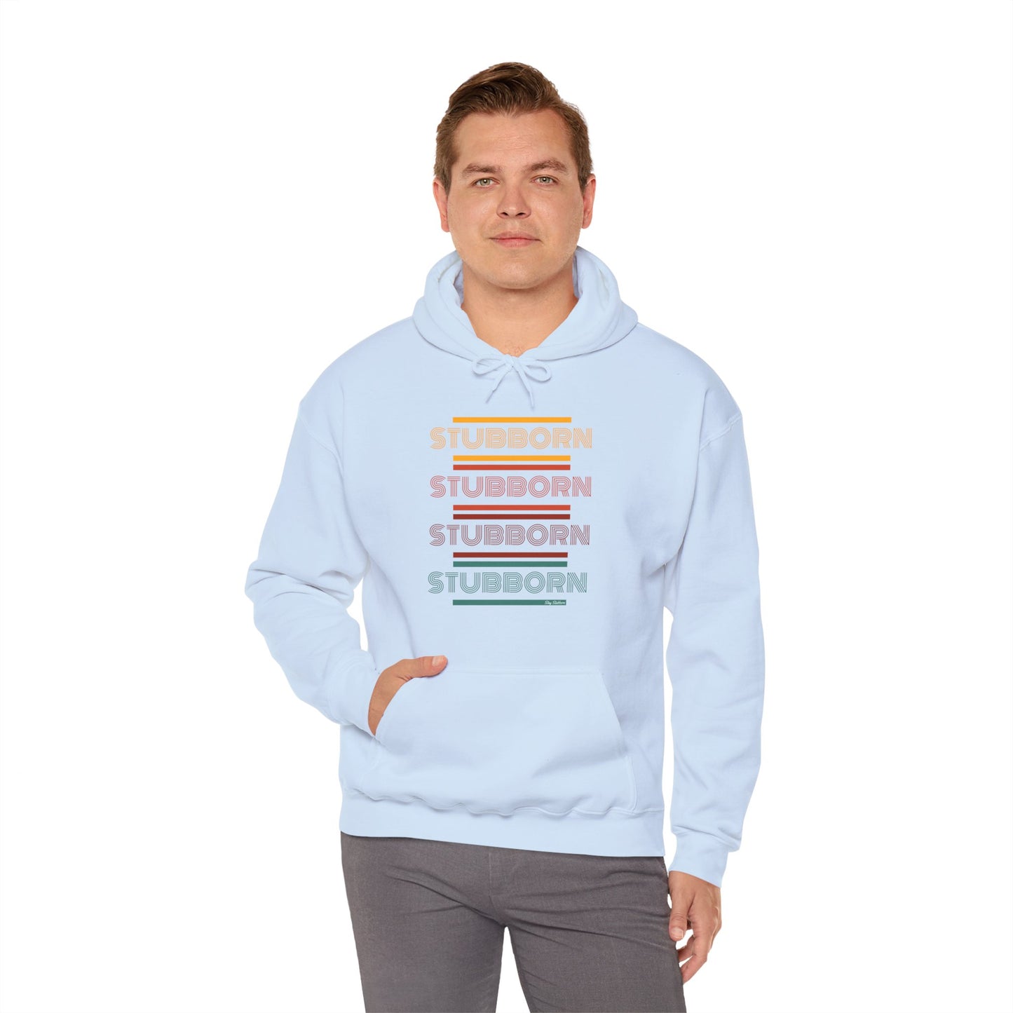 Stay Stubborn Retro - Hoodie