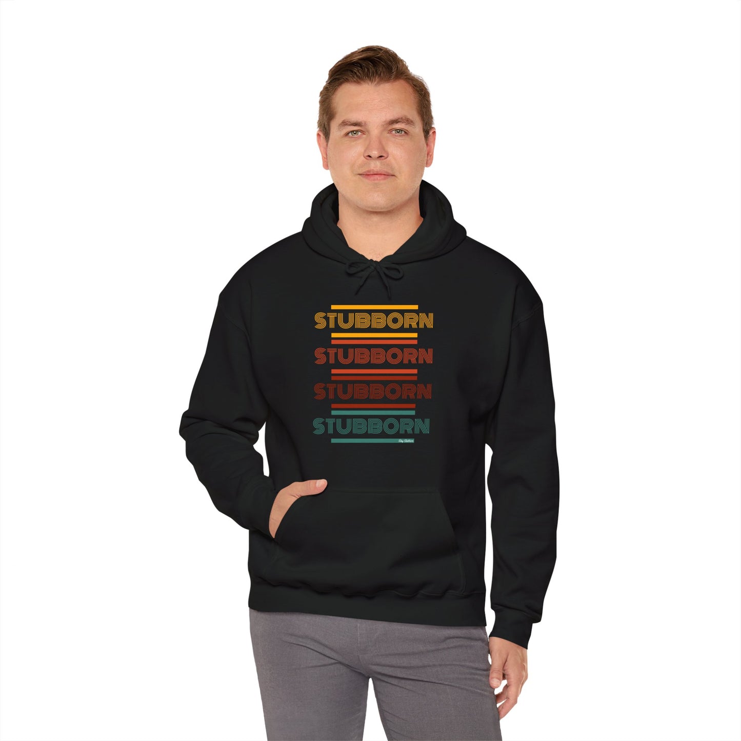Stay Stubborn Retro - Hoodie
