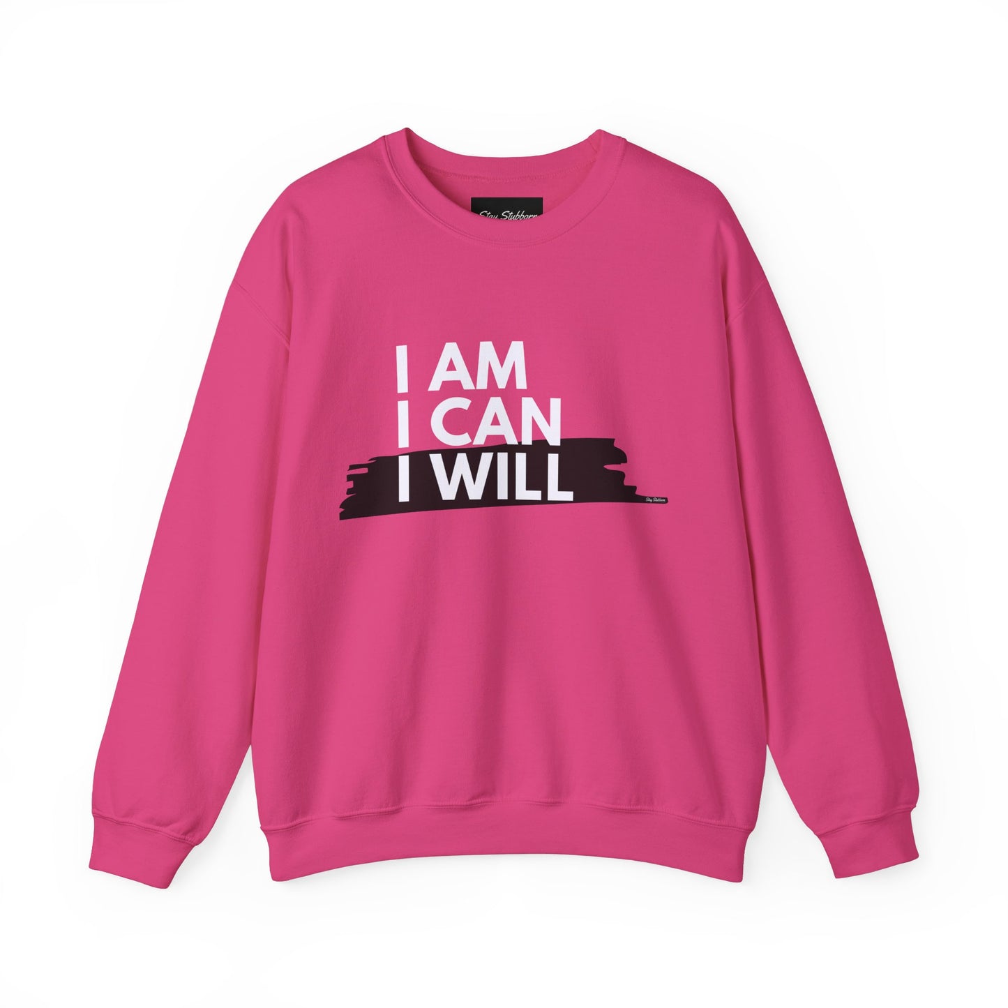 I AM, I CAN, I WILL - Men's Crewneck Sweatshirt