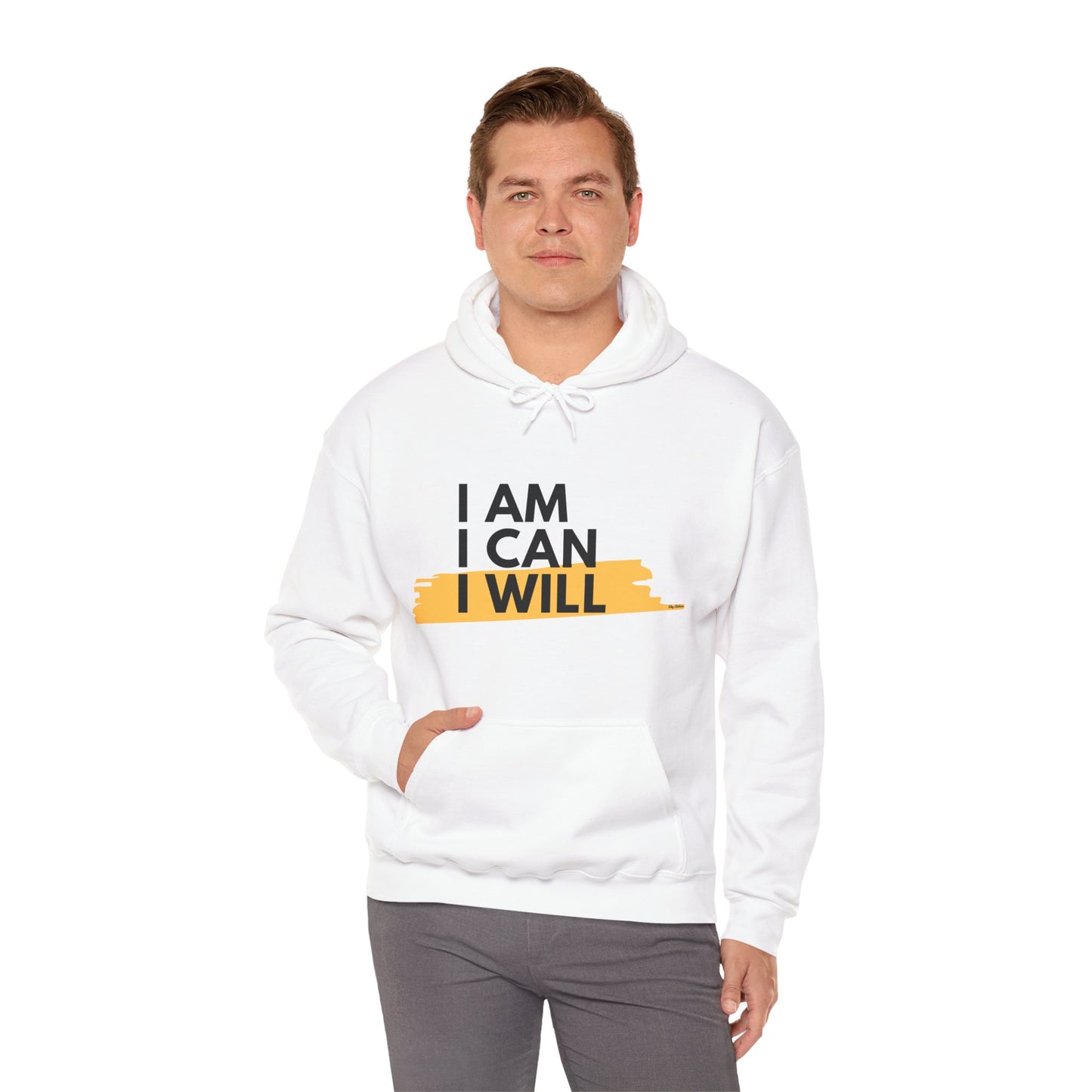 I AM, I CAN, I WILL - Men's Hoodie