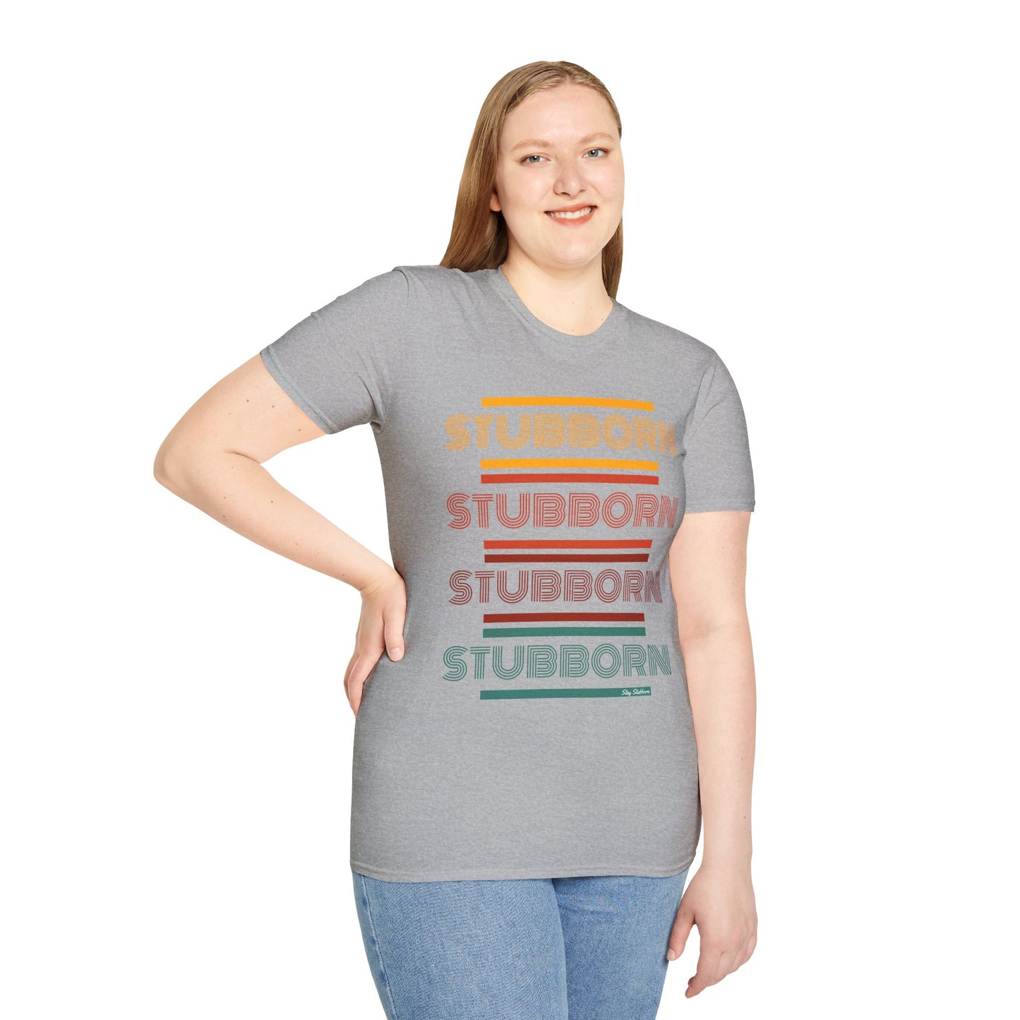 Stay Stubborn Retro - Women's T-Shirt