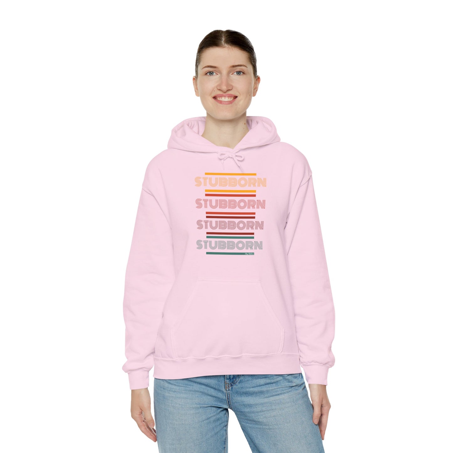 Stay Stubborn Retro - Women's Hoodie