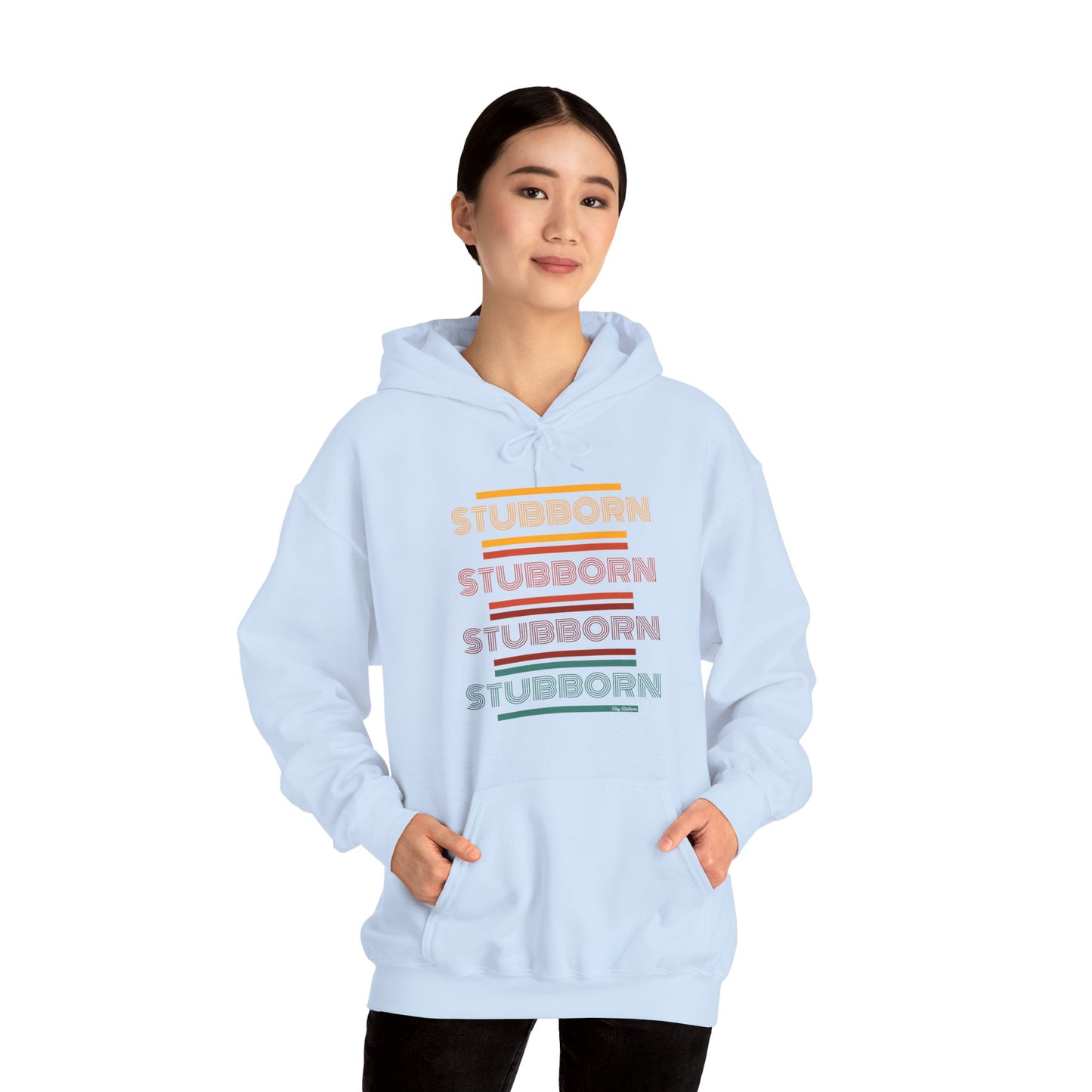Stay Stubborn Retro - Women's Hoodie