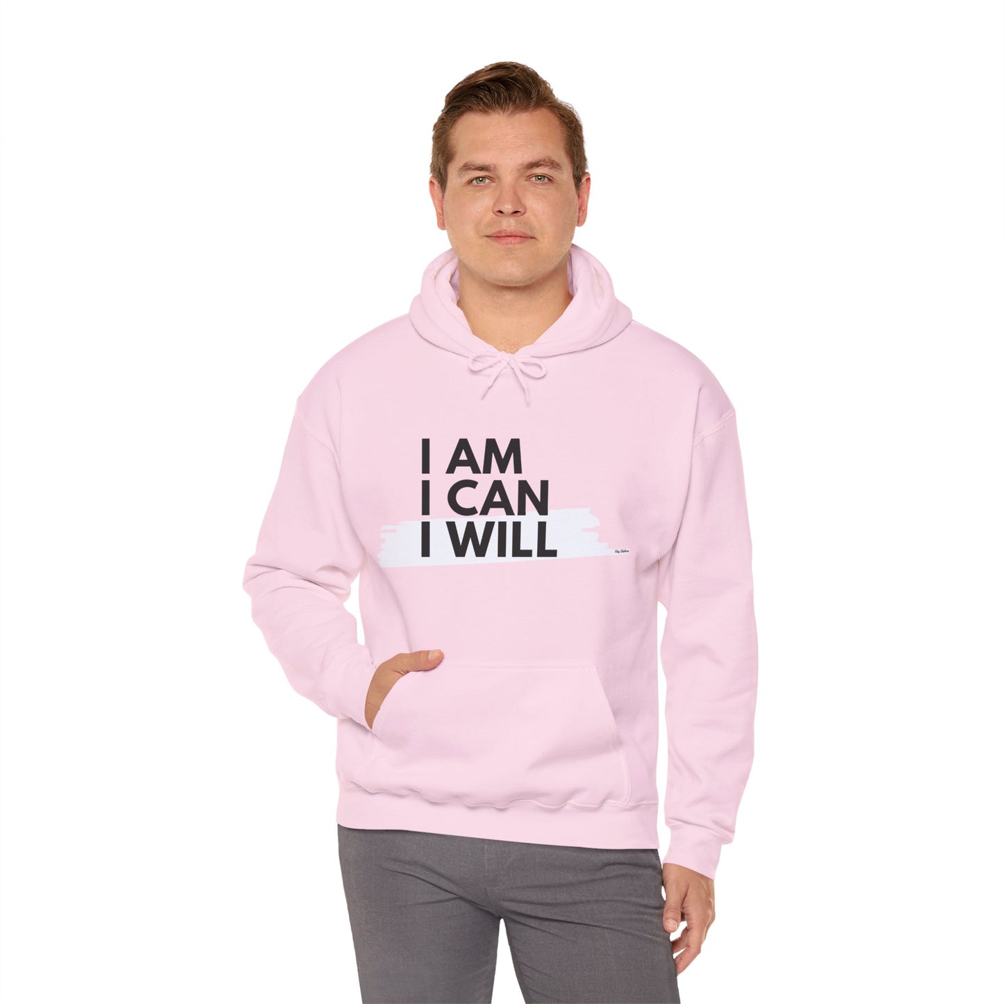 I AM, I CAN, I WILL - Men's Hoodie