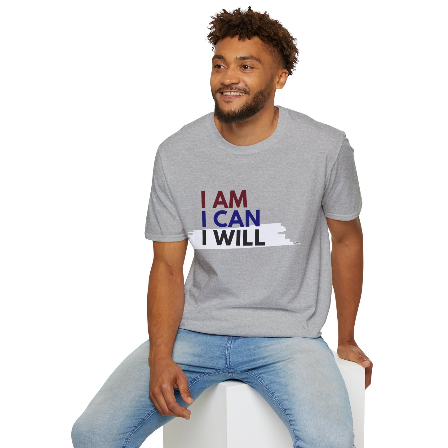 I AM, I CAN, I WILL - Men's T-Shirt