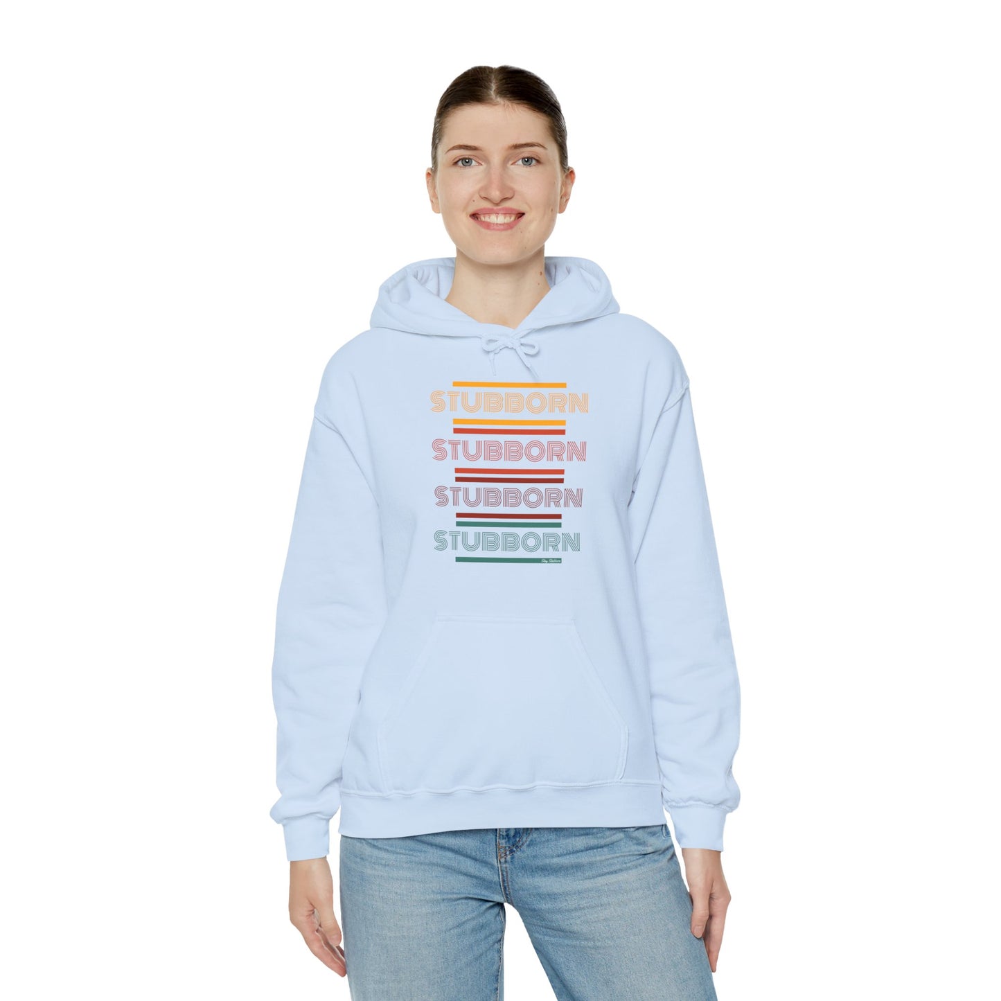 Stay Stubborn Retro - Women's Hoodie