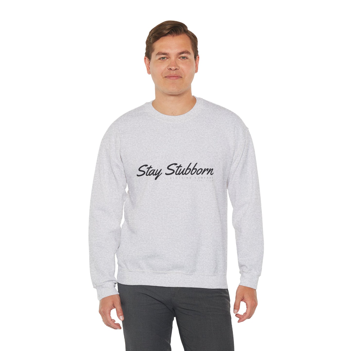 Stubborn - Men's Crewneck Sweatshirt