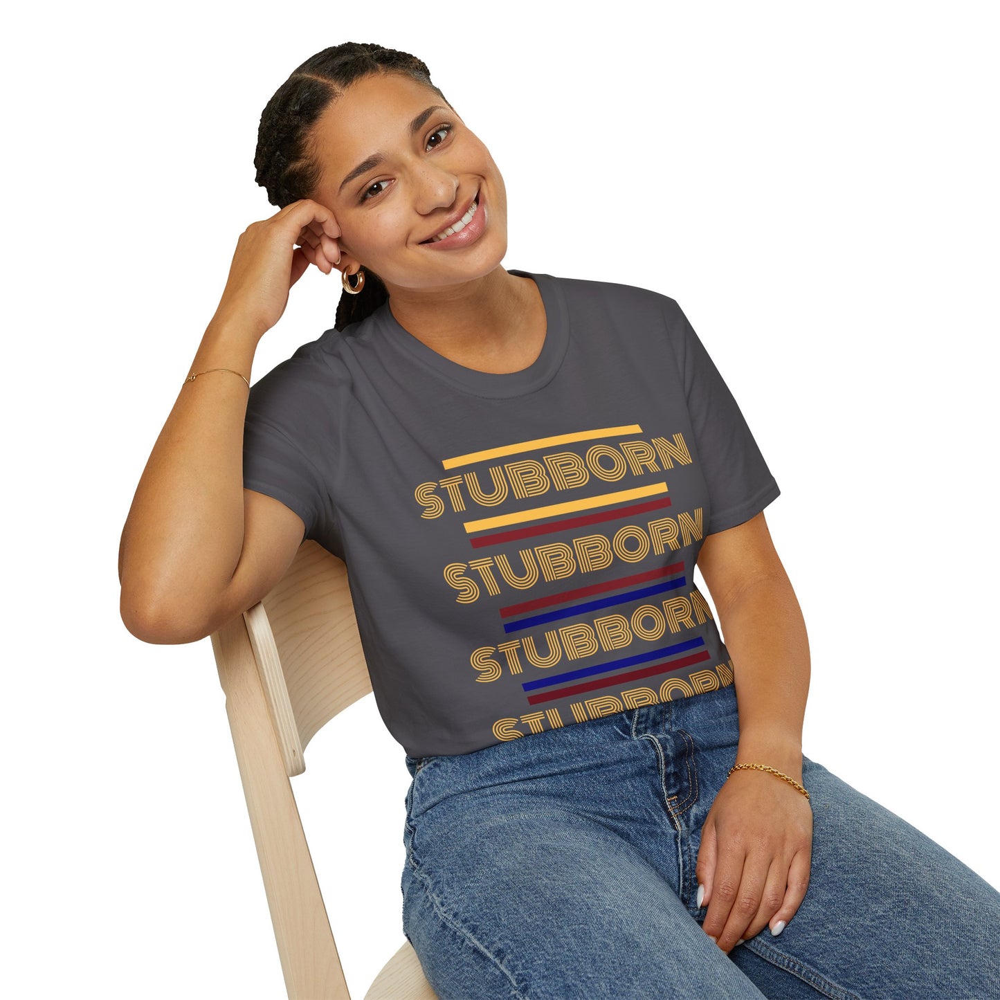 Stay Stubborn Retro - Women's T-Shirt