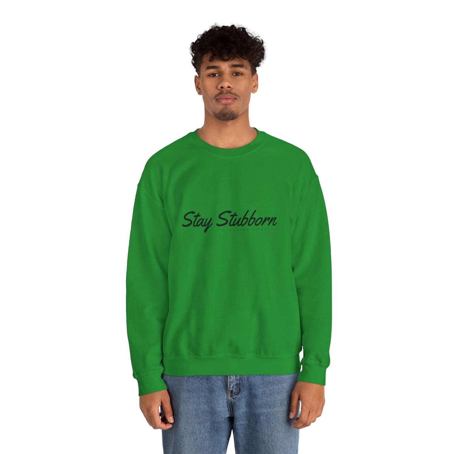 Stubborn - Men's Crewneck Sweatshirt
