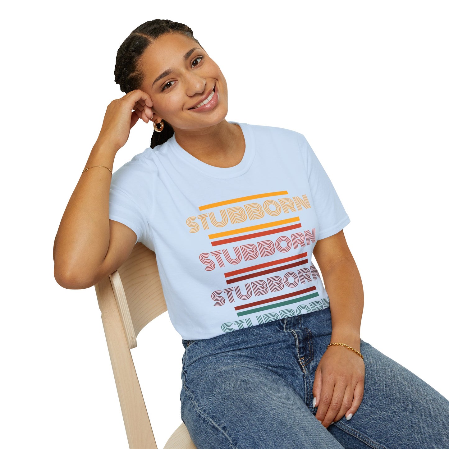 Stay Stubborn Retro - Women's T-Shirt
