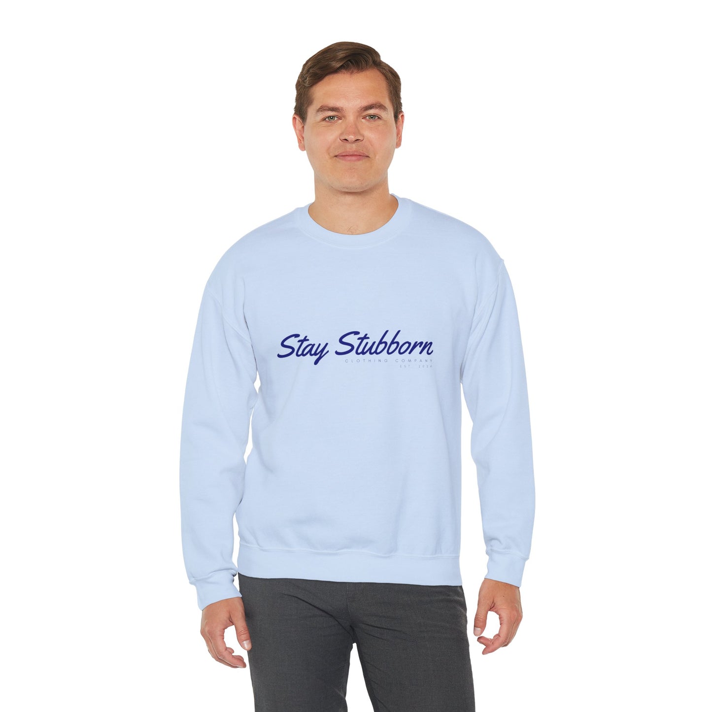 Stubborn - Men's Crewneck Sweatshirt