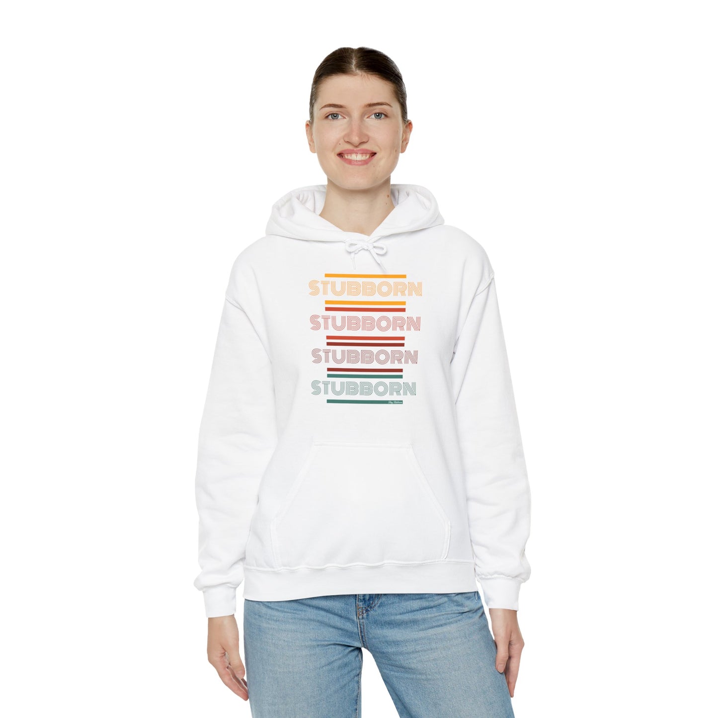 Stay Stubborn Retro - Women's Hoodie