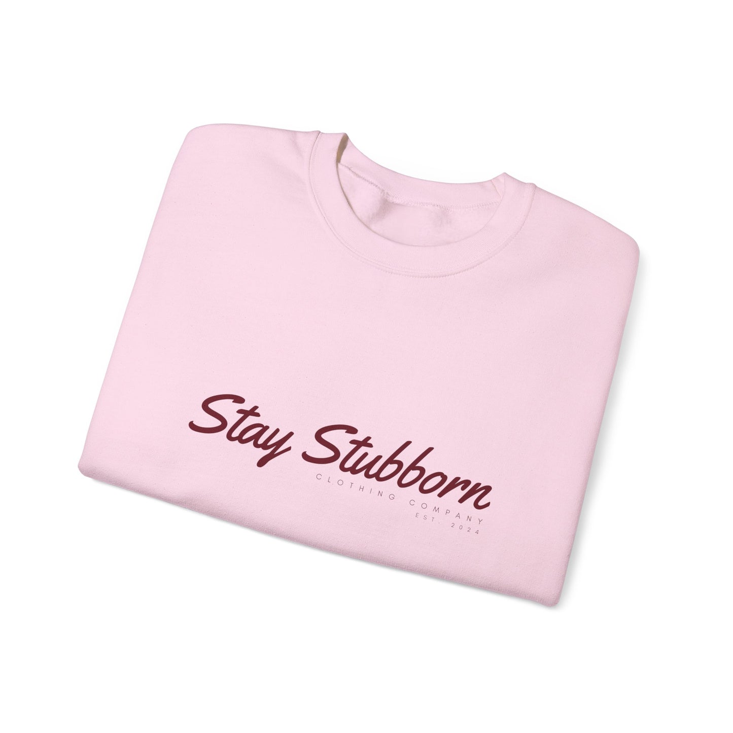 Stubborn - Men's Crewneck Sweatshirt
