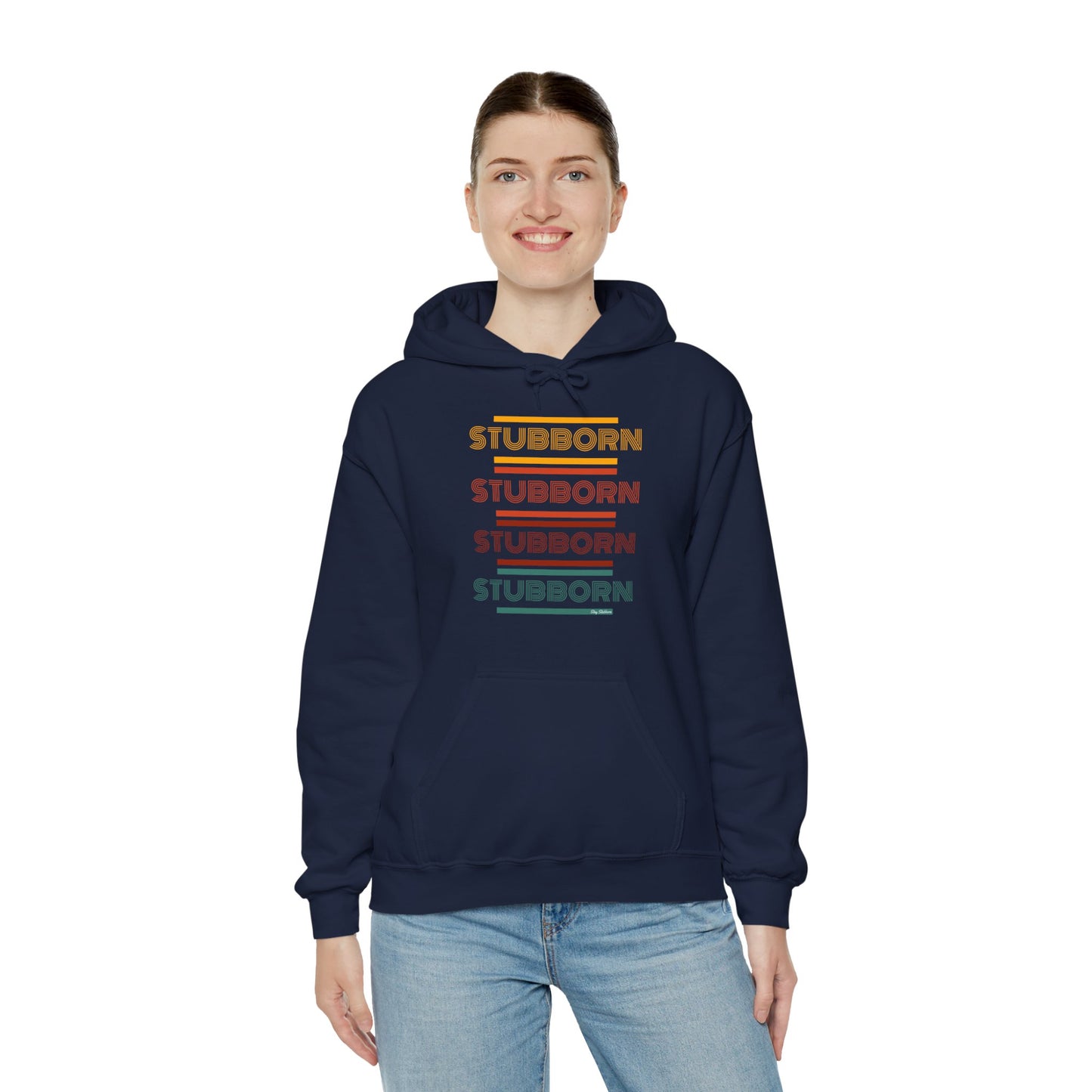 Stay Stubborn Retro - Women's Hoodie