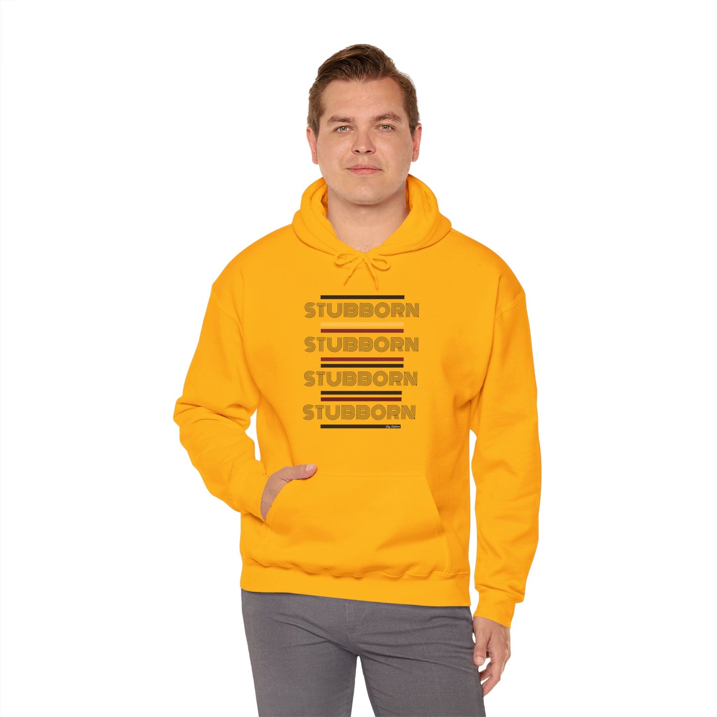 Stay Stubborn Retro - Hoodie