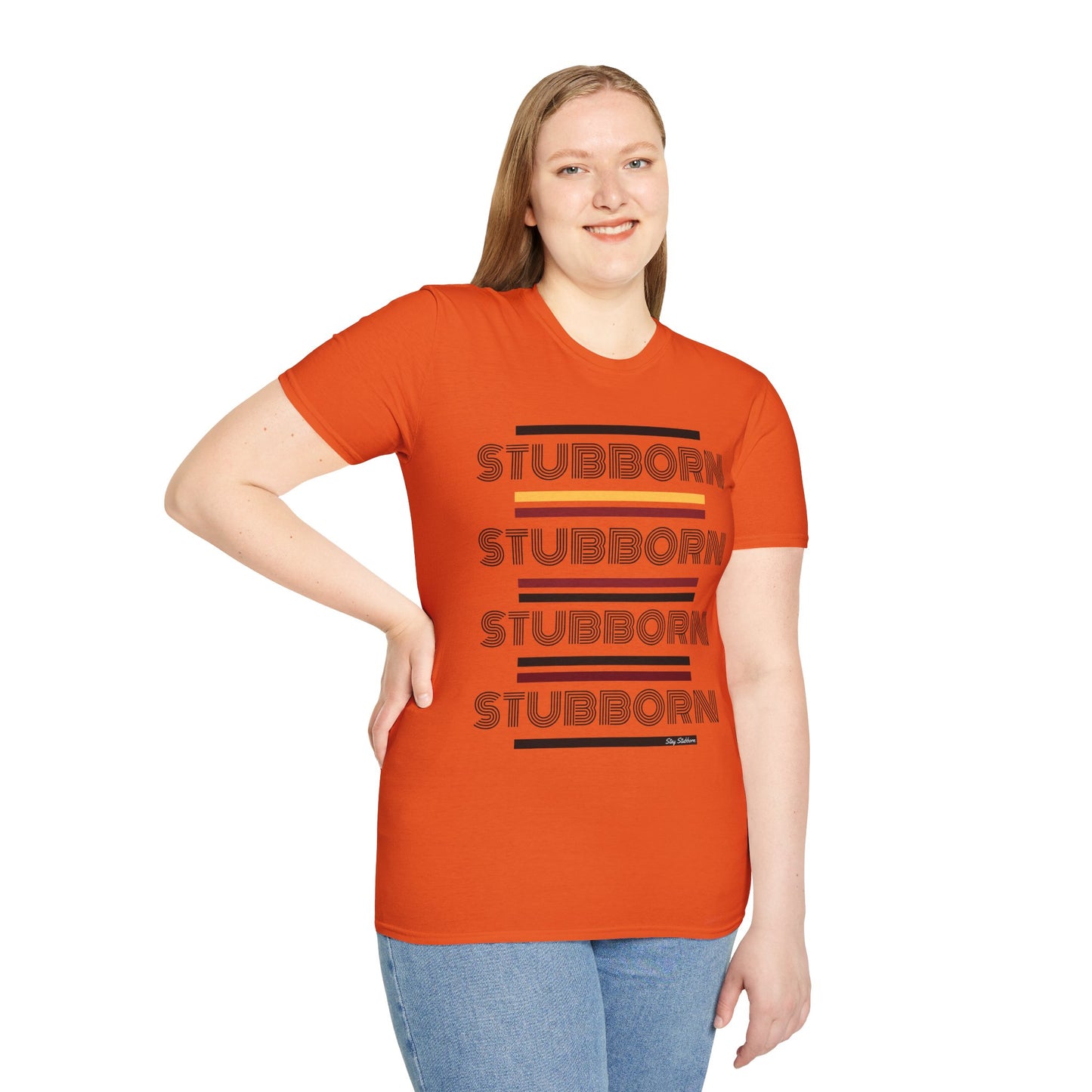 Stay Stubborn Retro - Women's T-Shirt