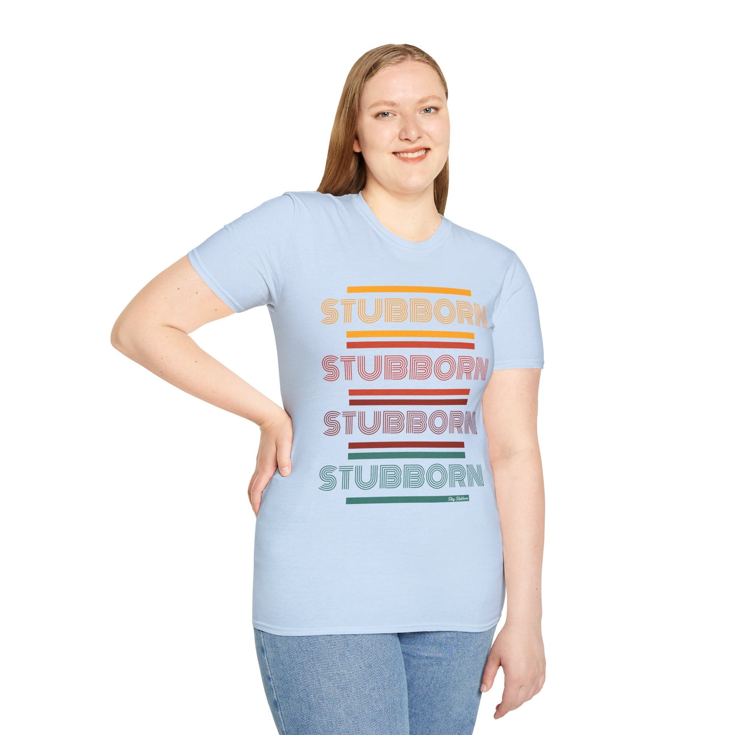 Stay Stubborn Retro - Women's T-Shirt