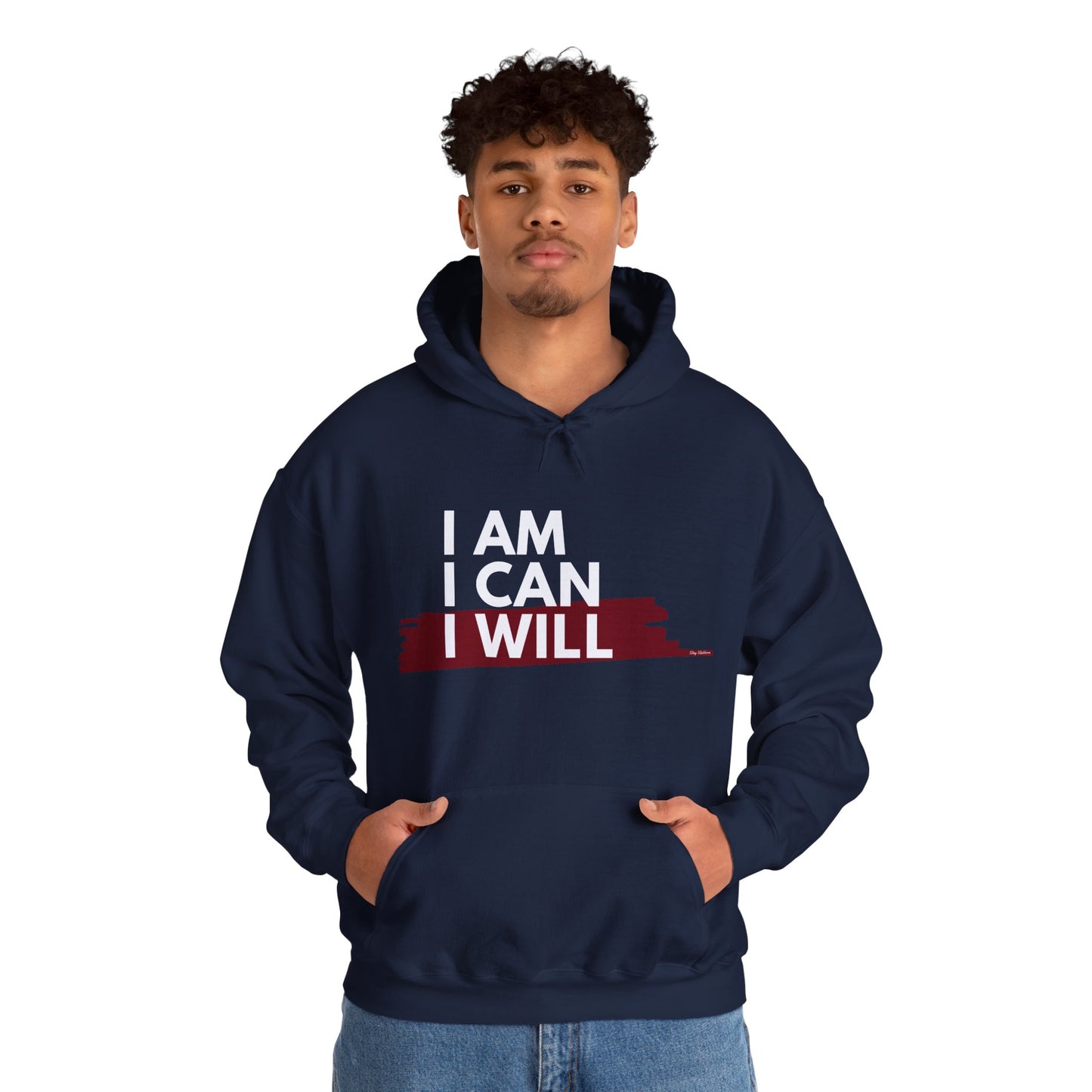 I AM, I CAN, I WILL - Men's Hoodie