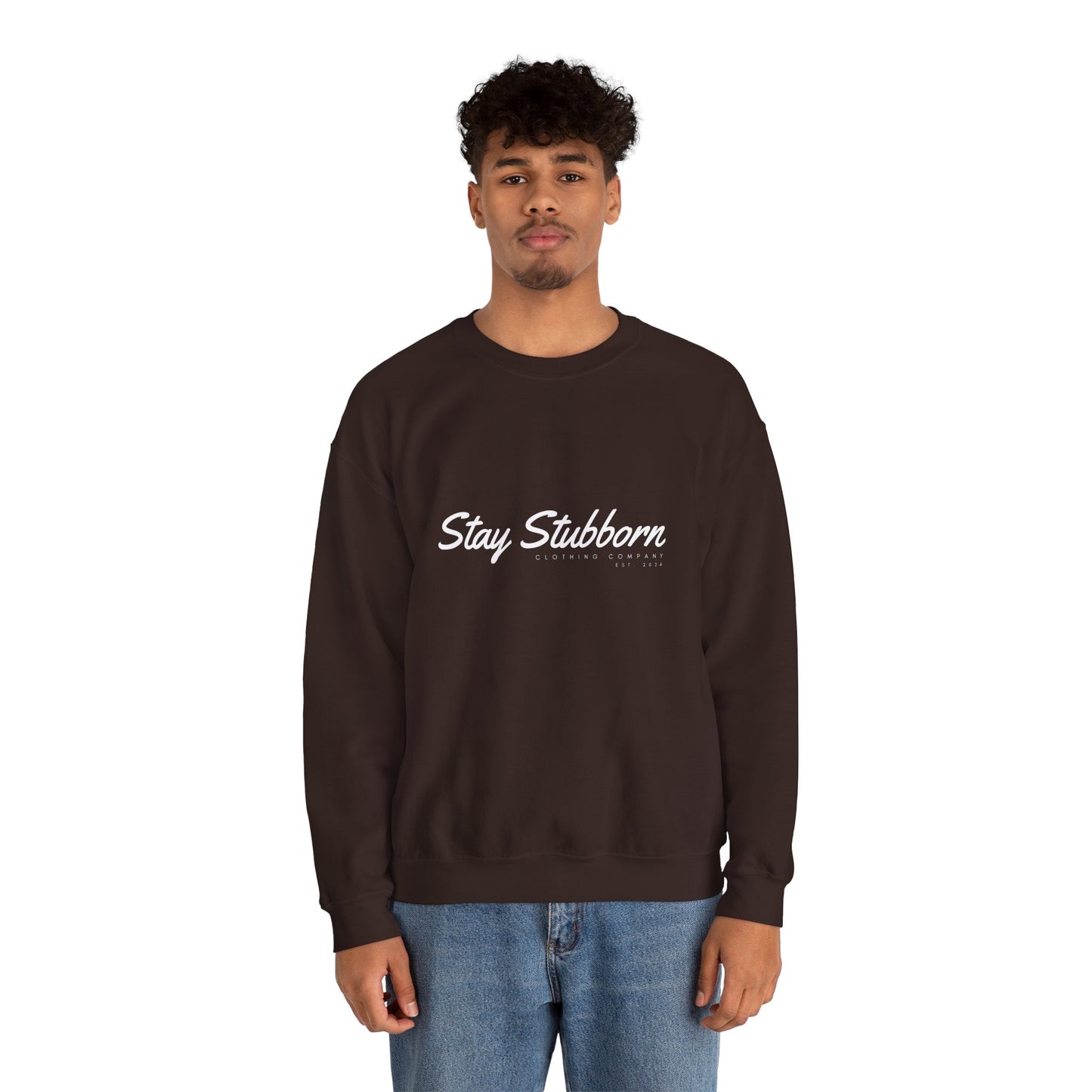 Stubborn - Men's Crewneck Sweatshirt