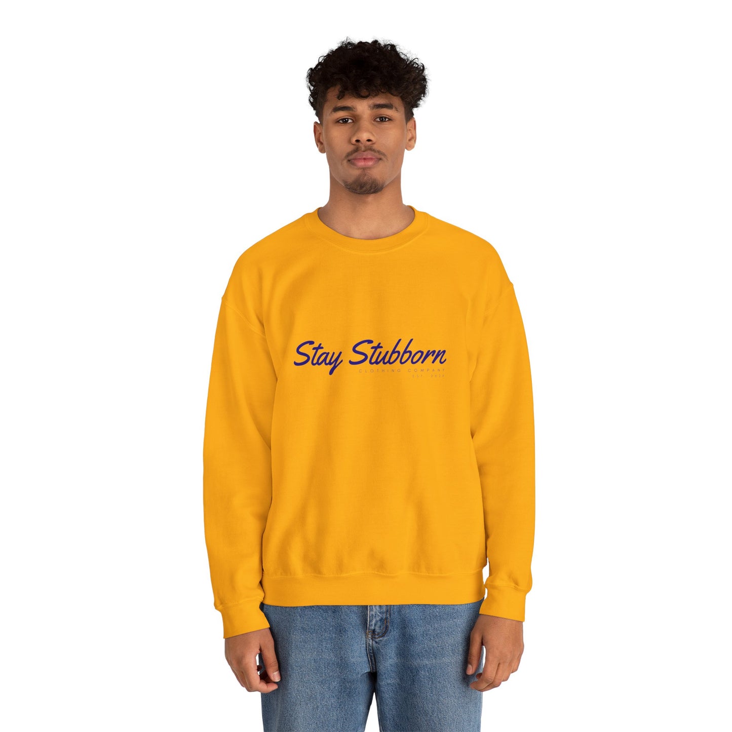 Stubborn - Men's Crewneck Sweatshirt