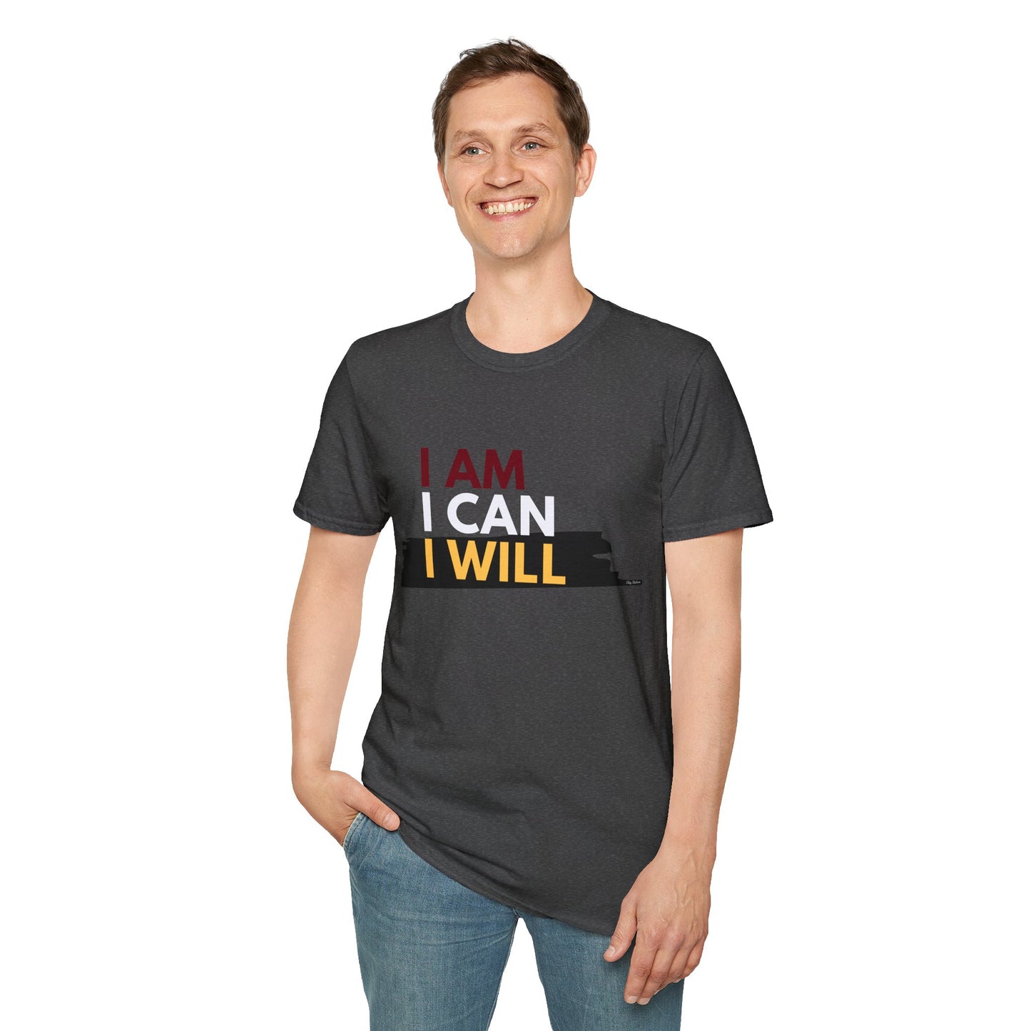 I AM, I CAN, I WILL - Men's T-Shirt