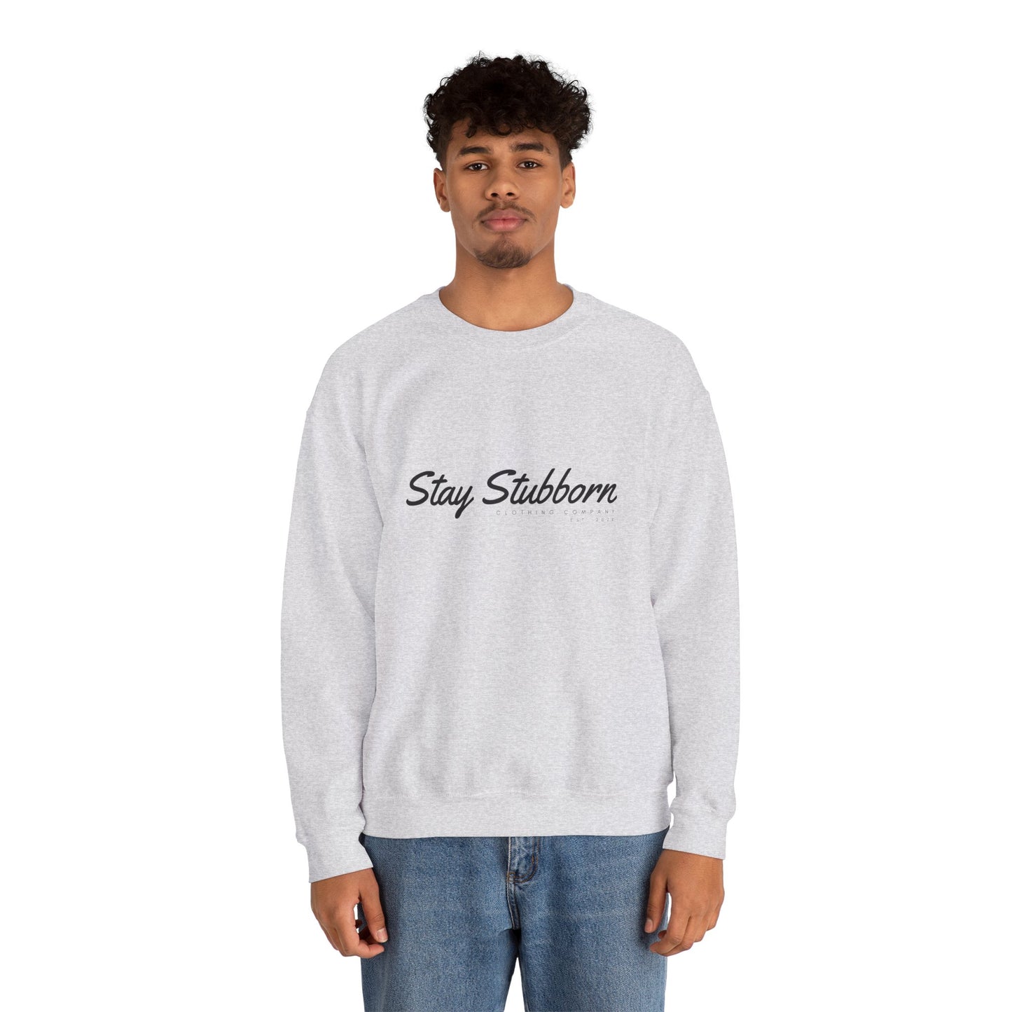 Stubborn - Men's Crewneck Sweatshirt