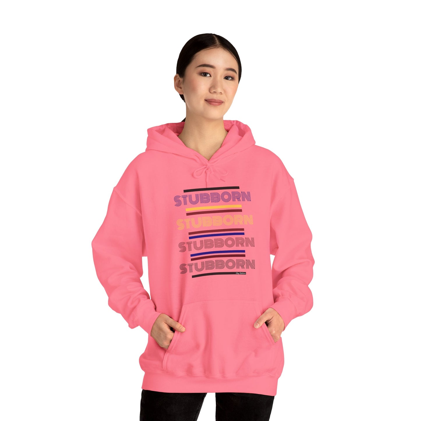 Stay Stubborn Retro - Women's Hoodie