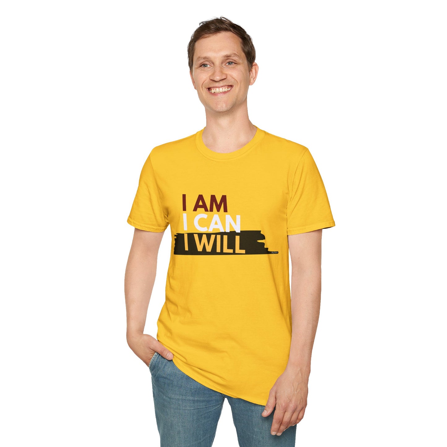 I AM, I CAN, I WILL - Men's T-Shirt