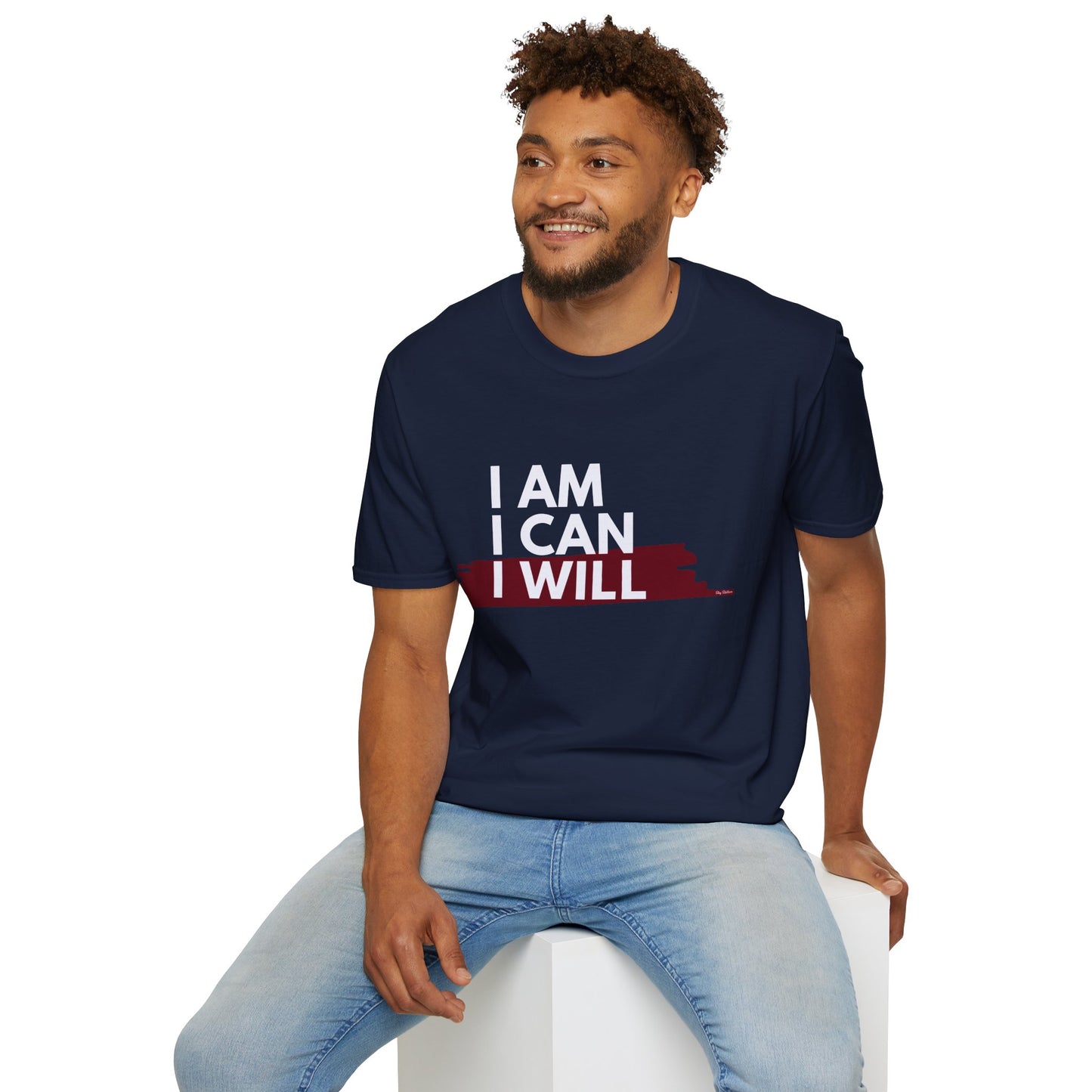 I AM, I CAN, I WILL - Men's T-Shirt