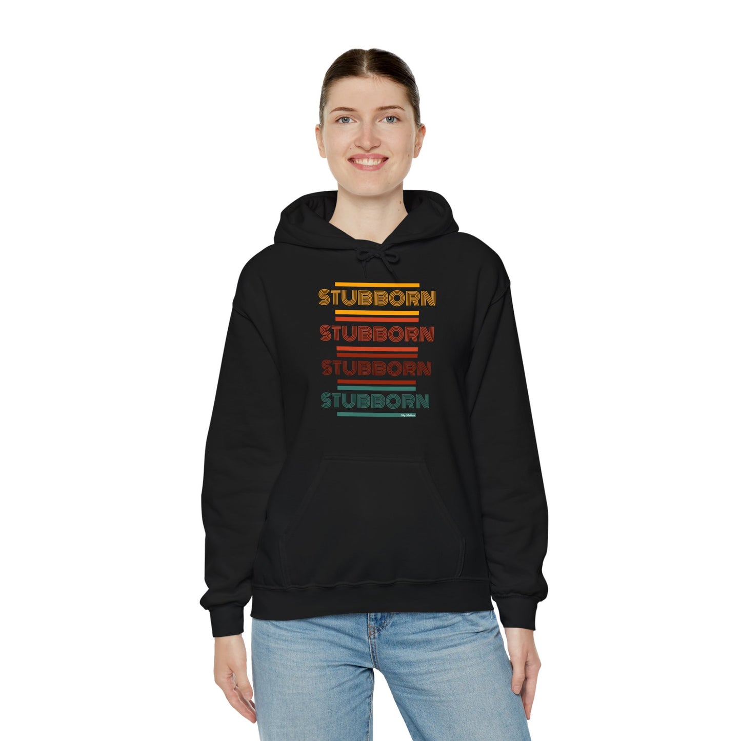 Stay Stubborn Retro - Women's Hoodie