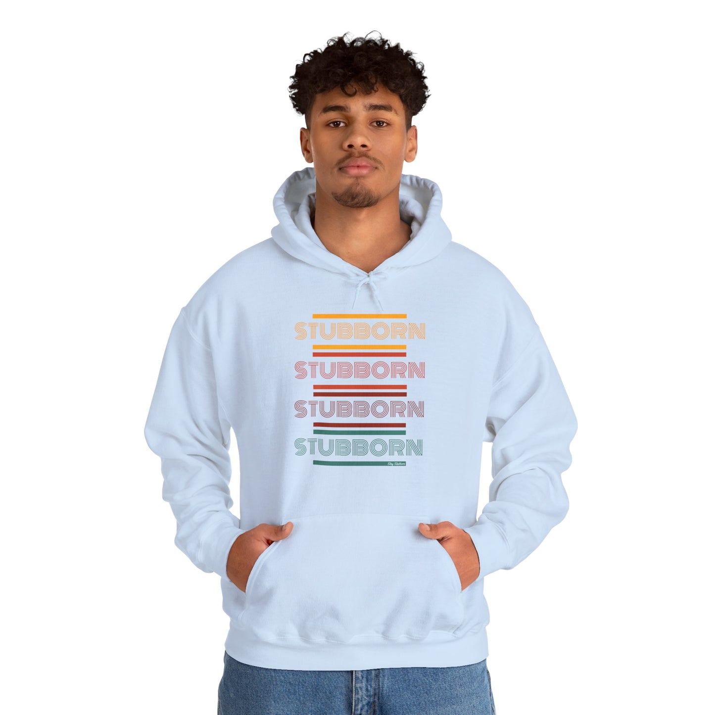 Stay Stubborn Retro - Hoodie