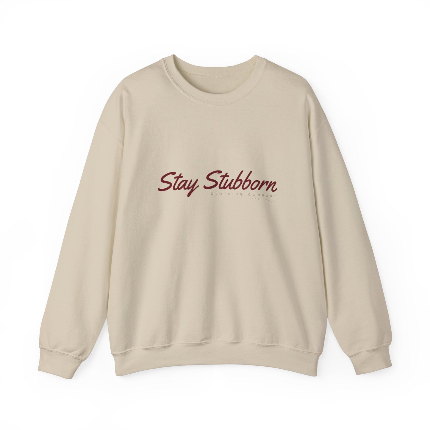 Stubborn - Men's Crewneck Sweatshirt