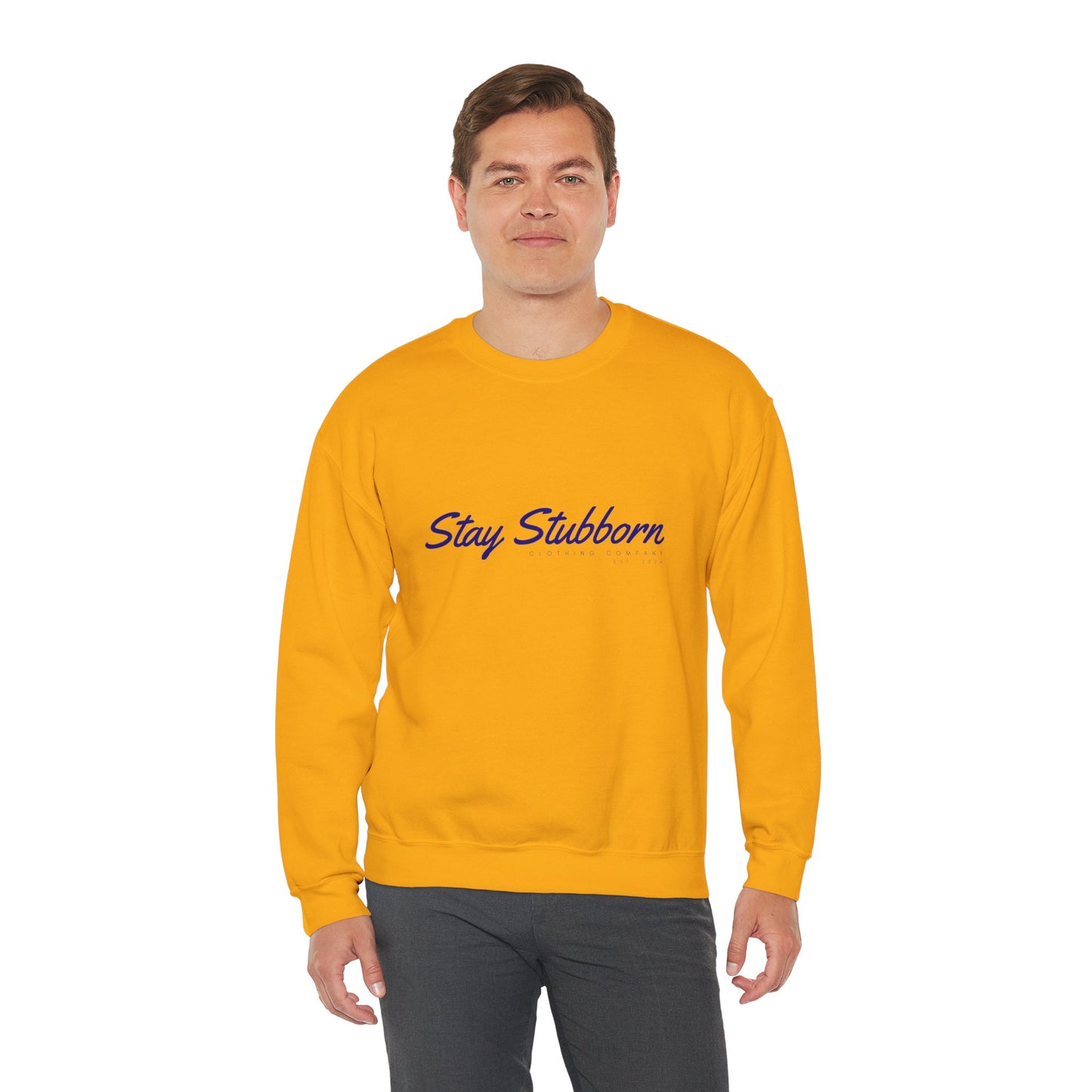 Stubborn - Men's Crewneck Sweatshirt