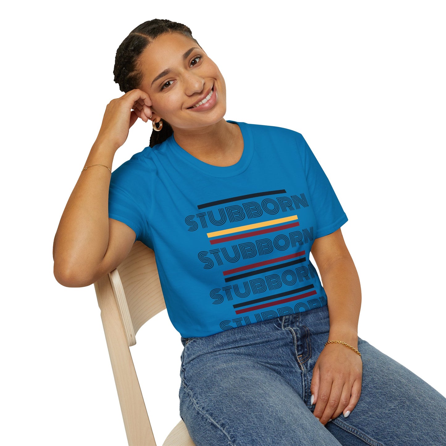 Stay Stubborn Retro - Women's T-Shirt