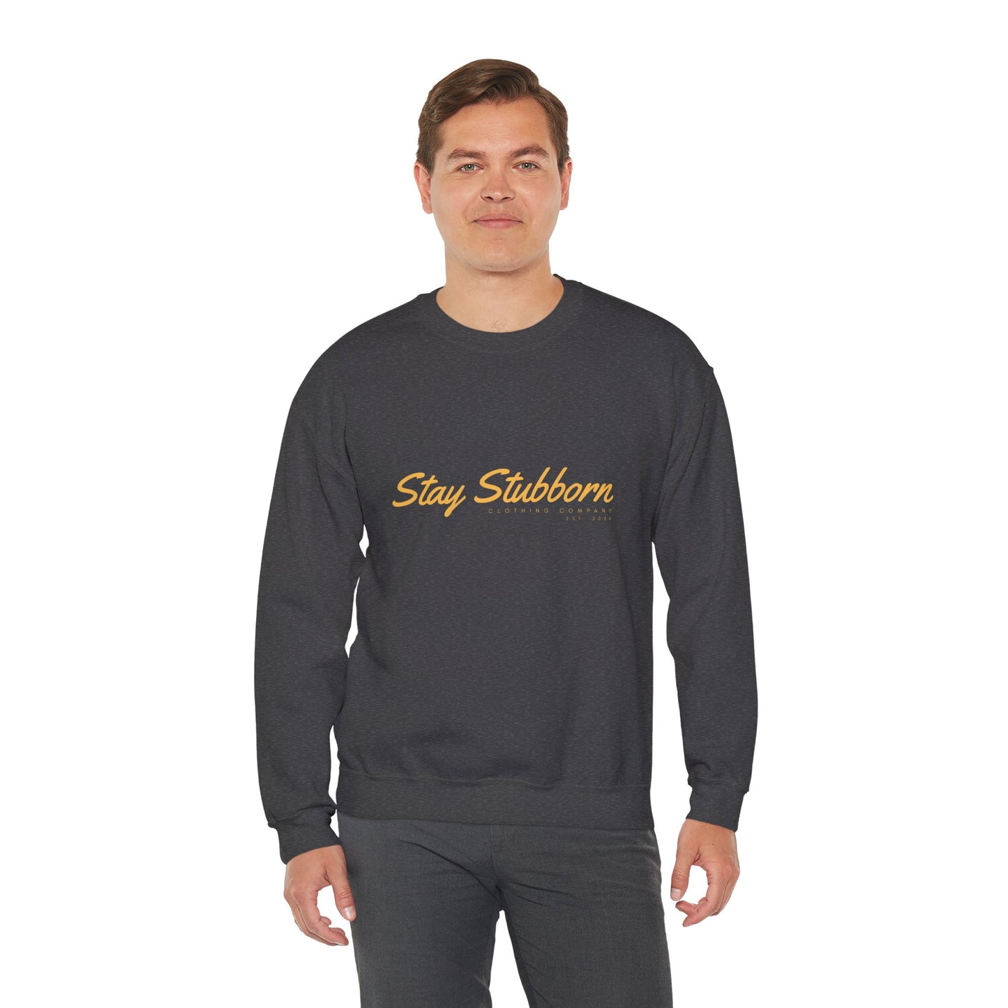 Stubborn - Men's Crewneck Sweatshirt