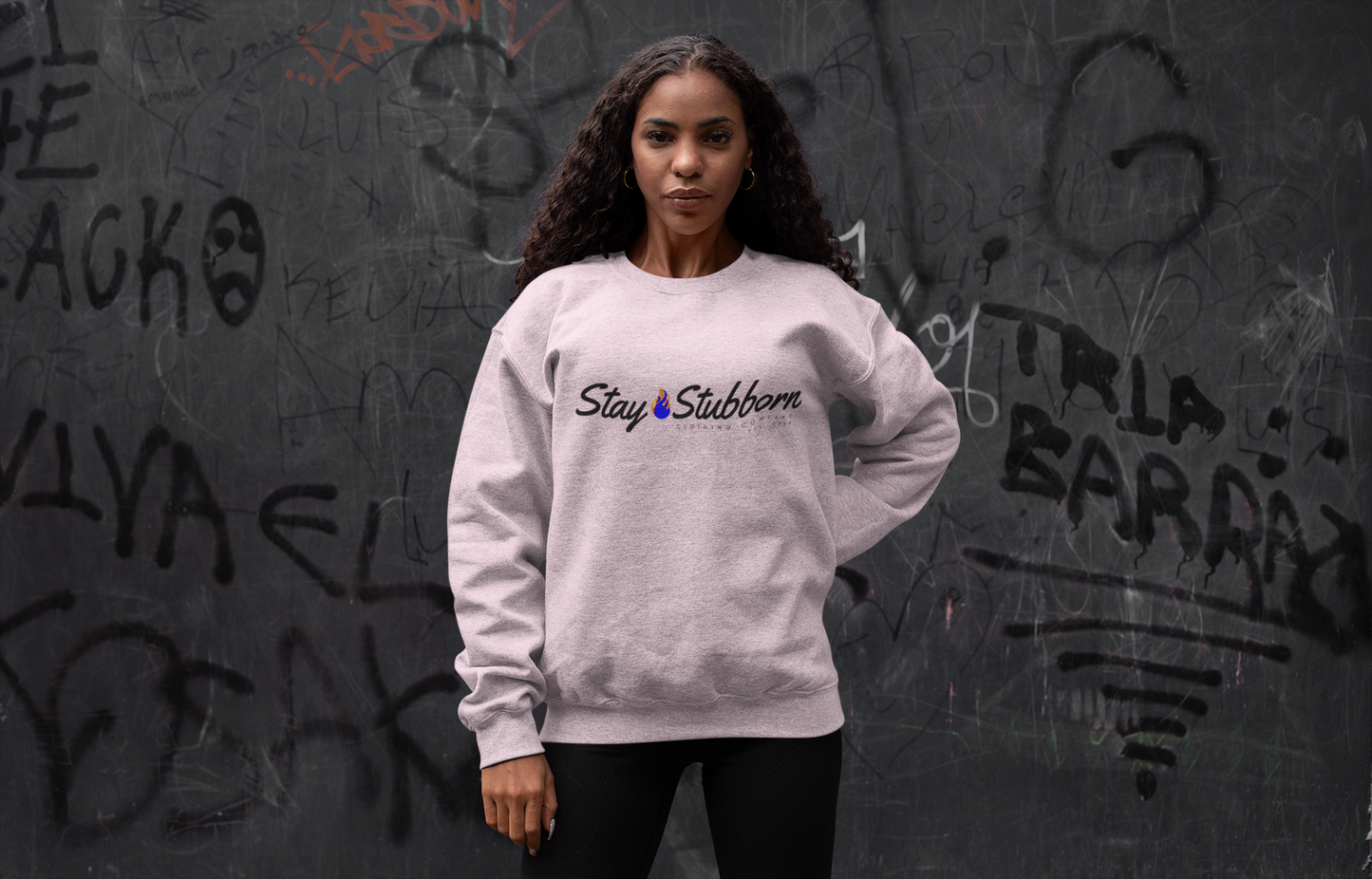 Stubborn - Women's Crewneck Sweatshirt