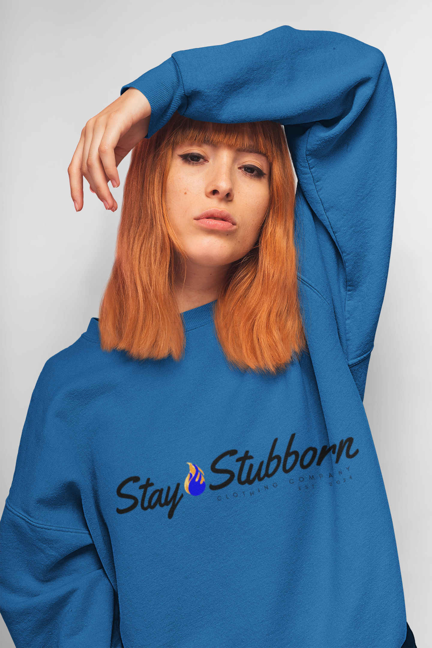 Stubborn - Women's Crewneck Sweatshirt