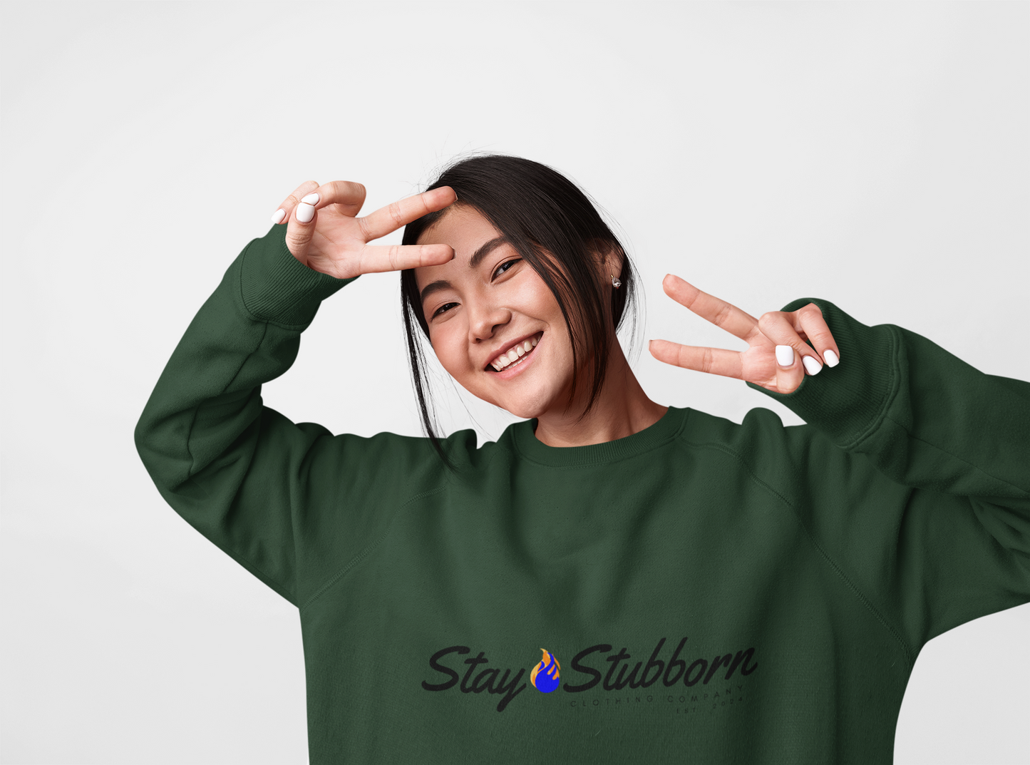 Stubborn - Women's Crewneck Sweatshirt