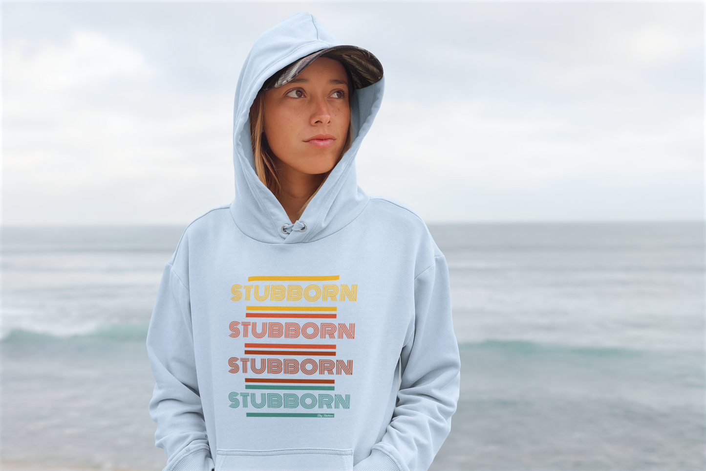 Stay Stubborn Retro - Women's Hoodie