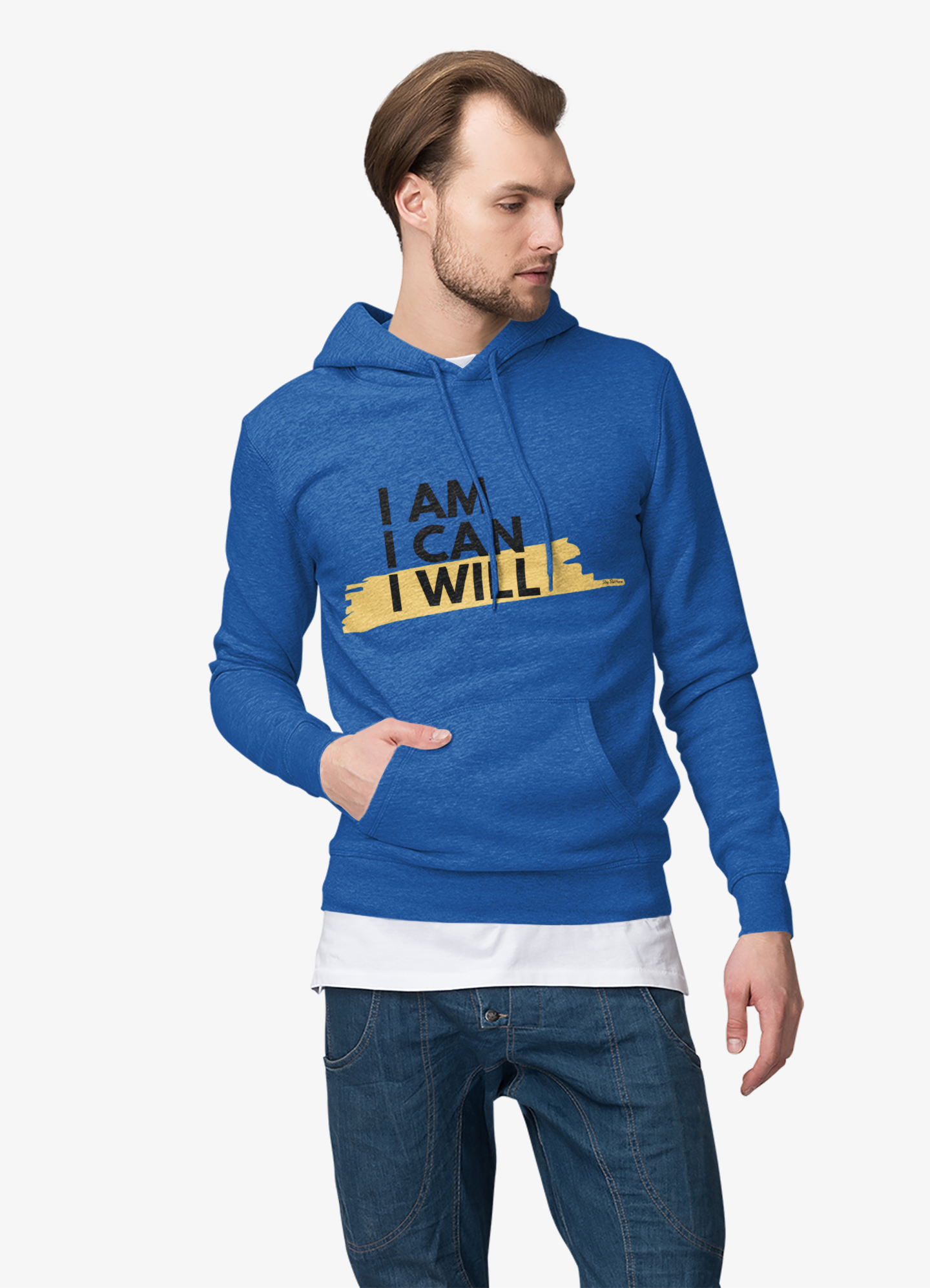 I AM, I CAN, I WILL - Men's Hoodie