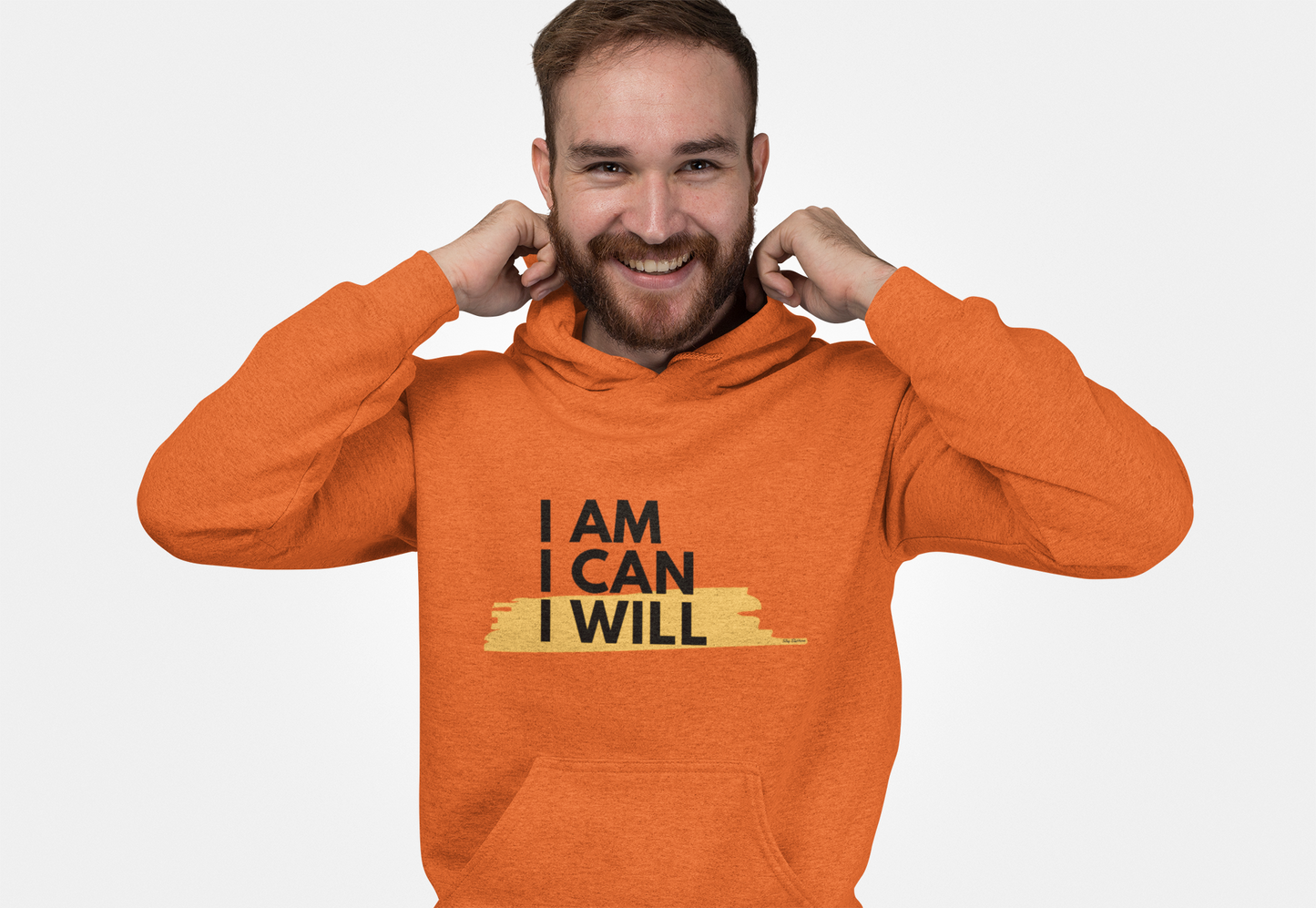 I AM, I CAN, I WILL - Men's Hoodie