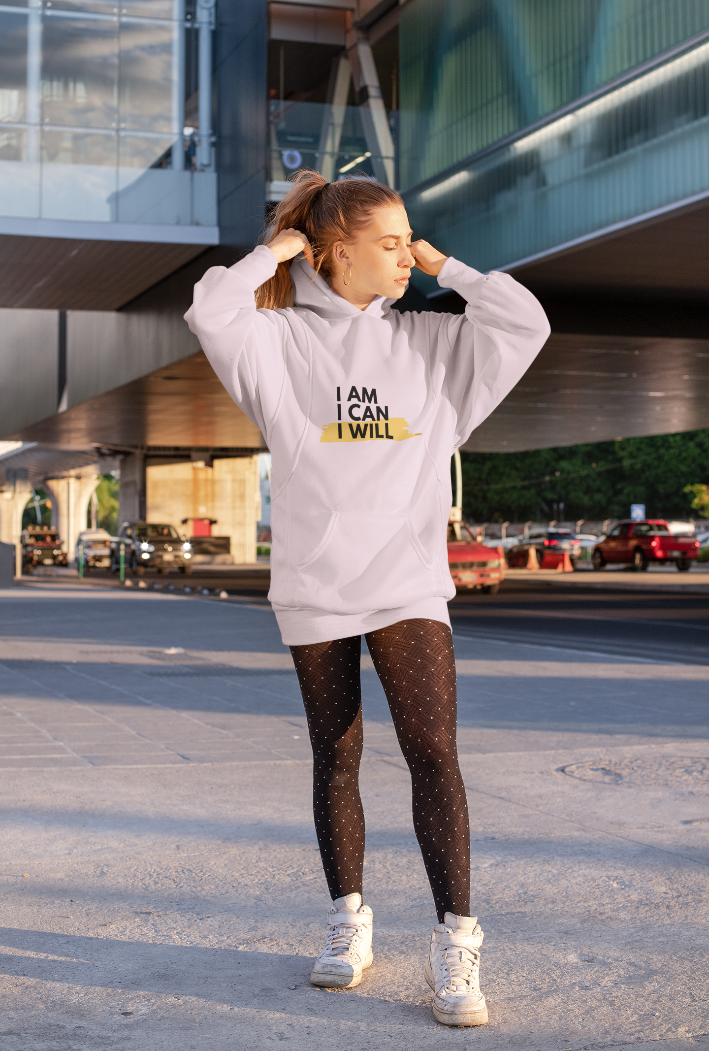 I AM, I CAN, I WILL - Women's Hoodie