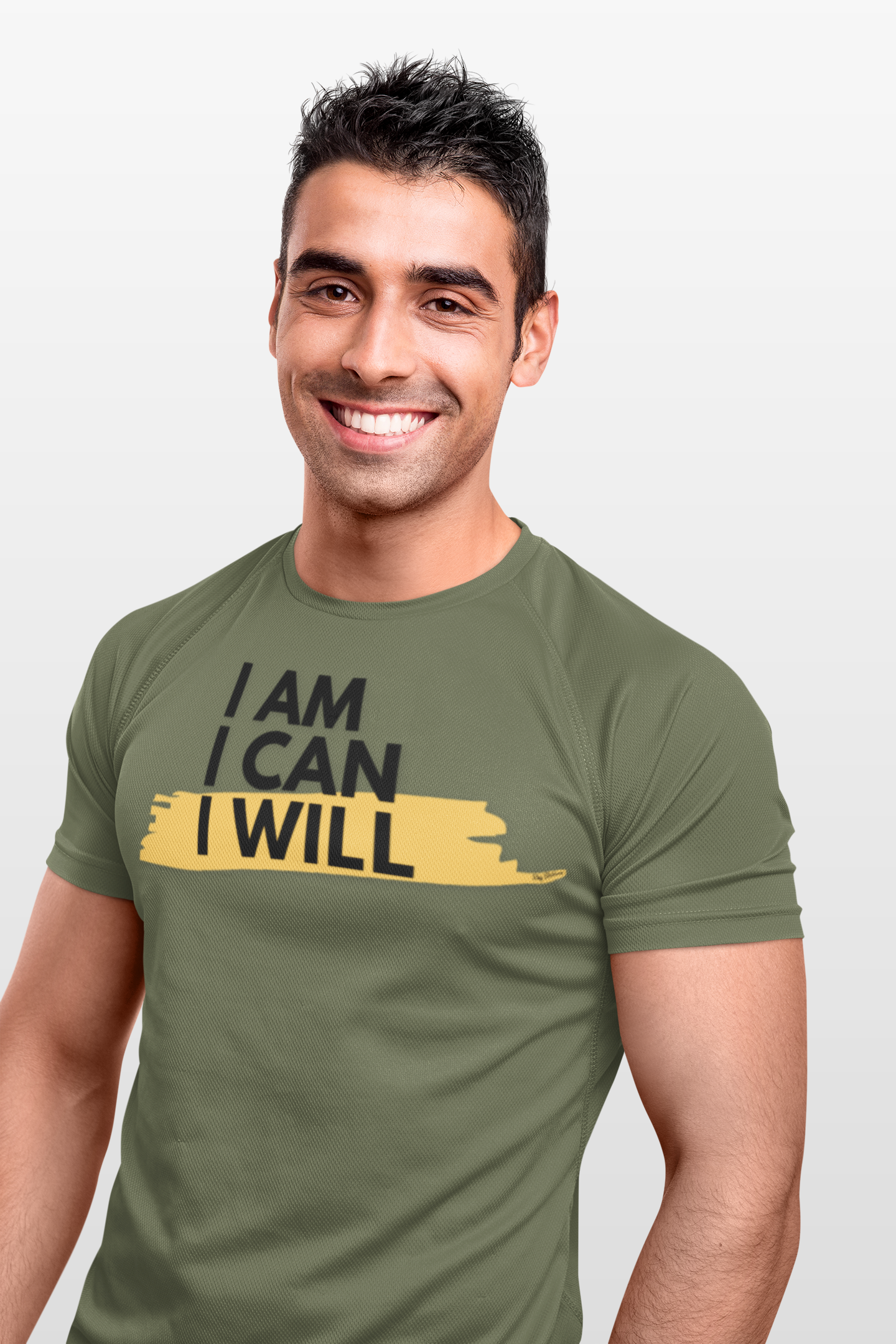 I AM, I CAN, I WILL - Men's T-Shirt