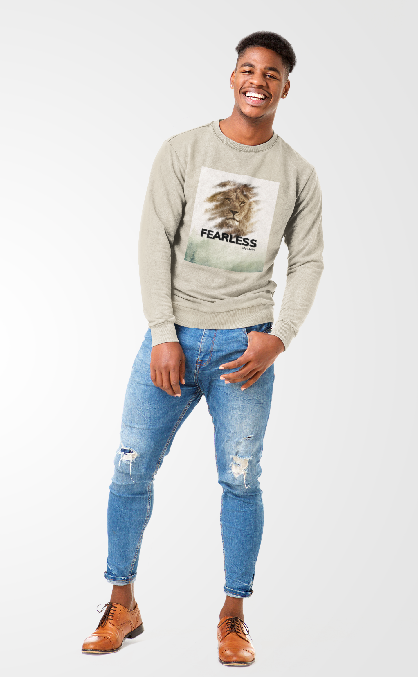 Fearless - Men's Crewneck Sweatshirt