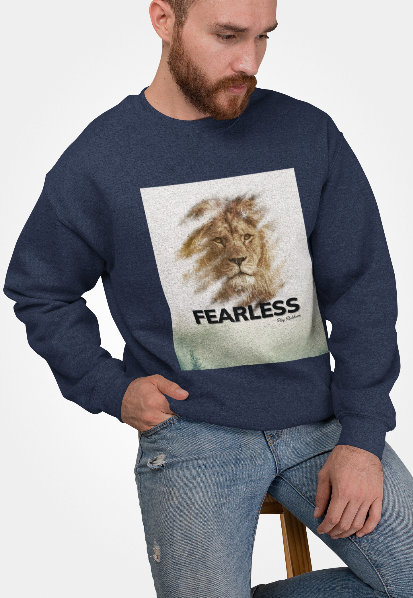 Fearless - Men's Crewneck Sweatshirt