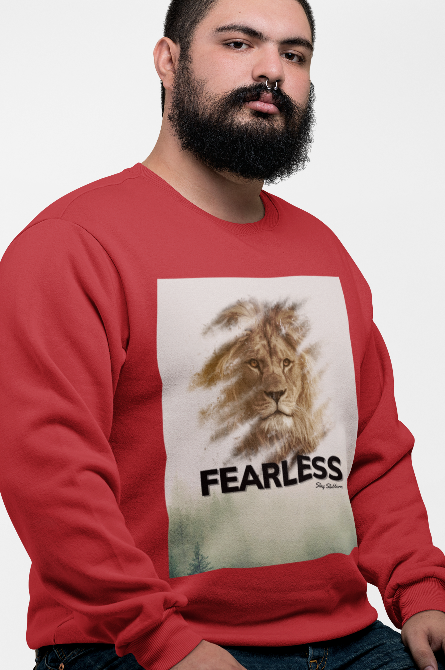Fearless - Men's Crewneck Sweatshirt