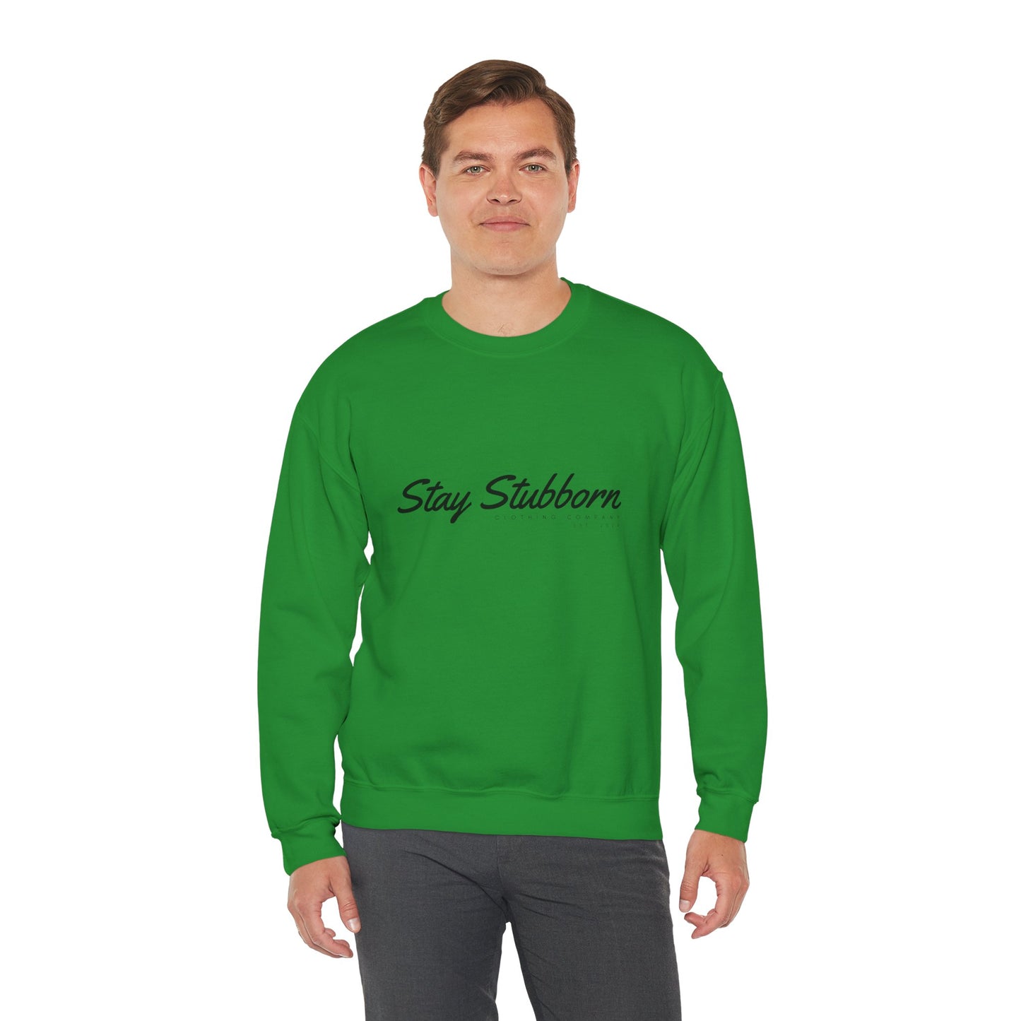 Stubborn - Men's Crewneck Sweatshirt
