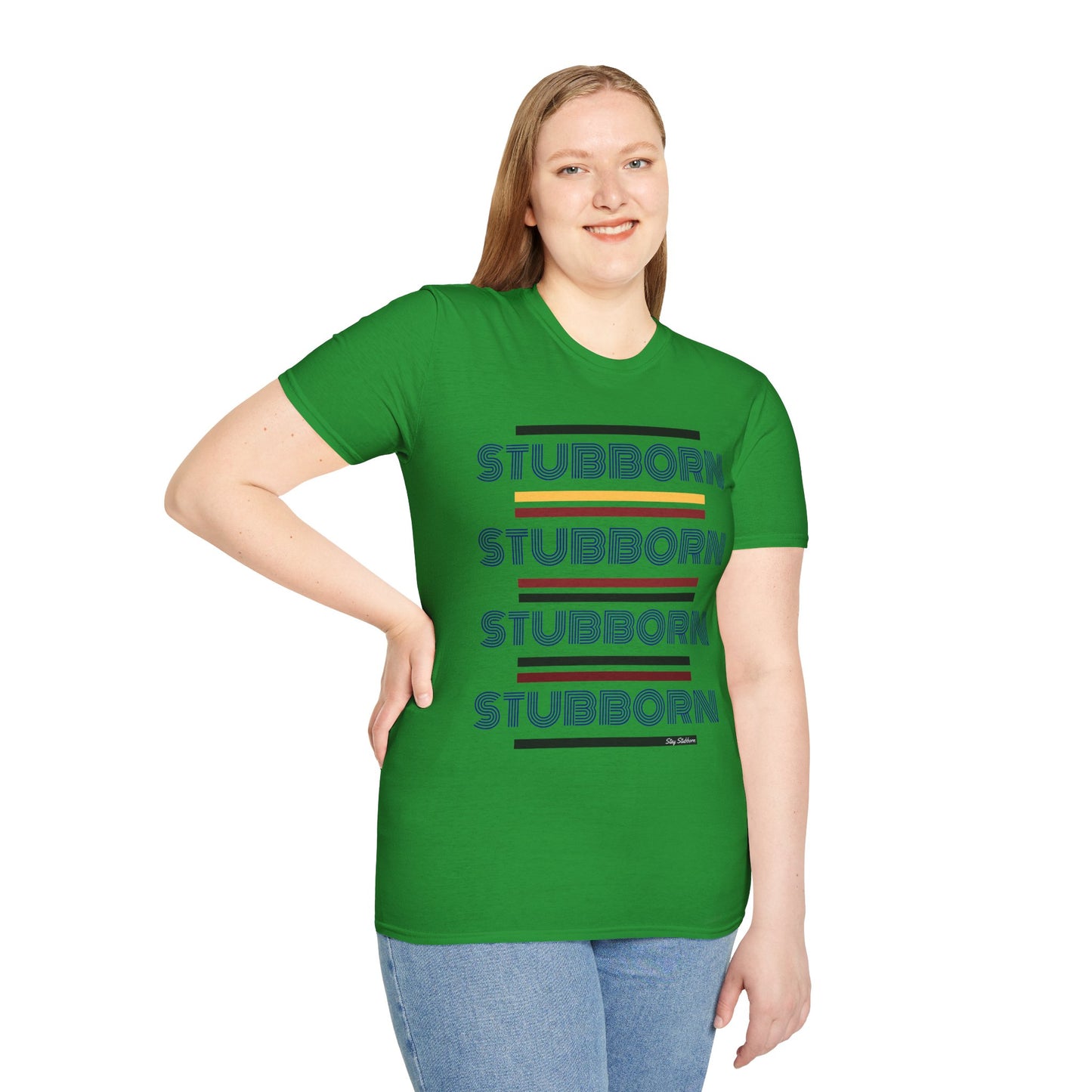 Stay Stubborn Retro - Women's T-Shirt